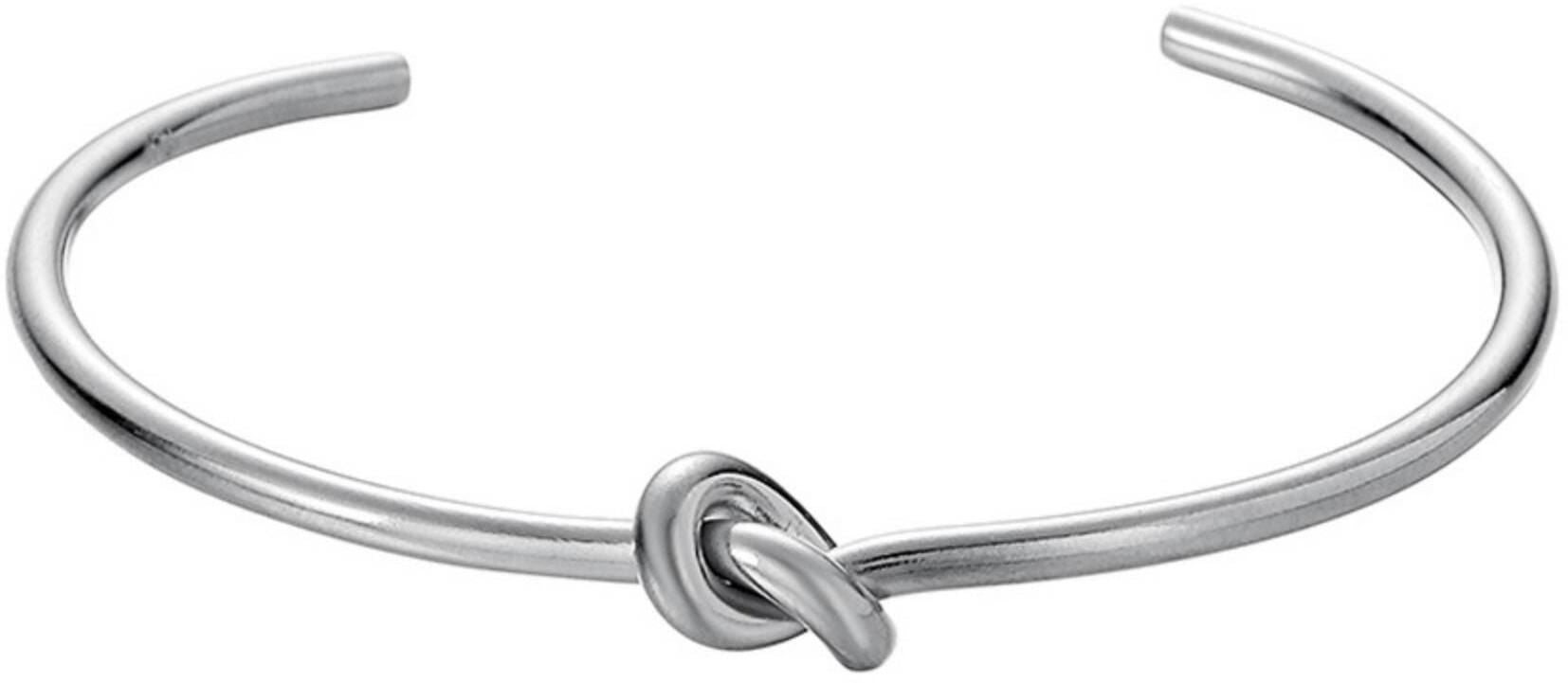 MYKI Knot Cuff Bracelet | Stainless Steel | Anti-Tarnish(MKBRAD736-SSYI)