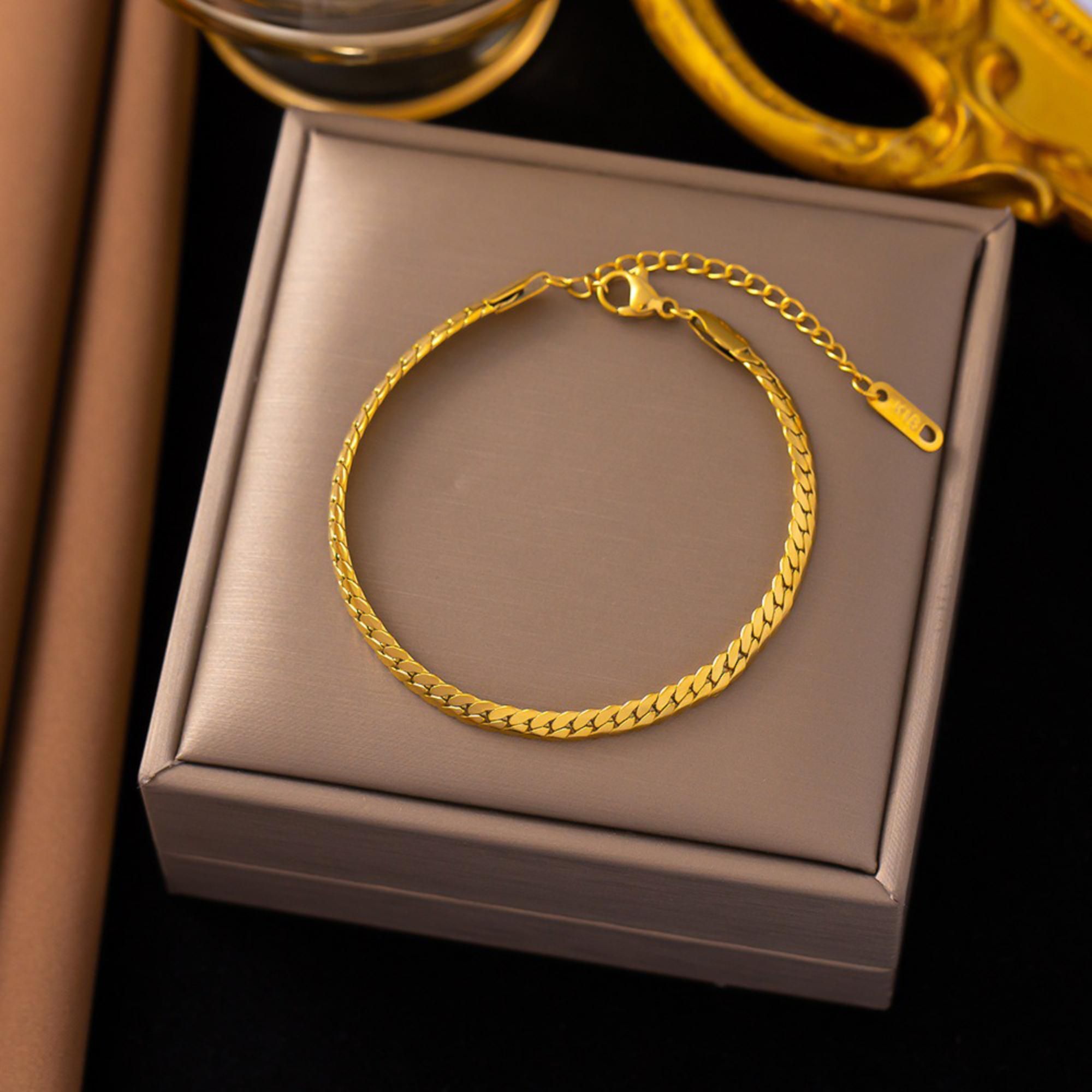 MYKI Bracelet | Anti-Tarnish Adjustable Design(MKBRAD752-SSYI)