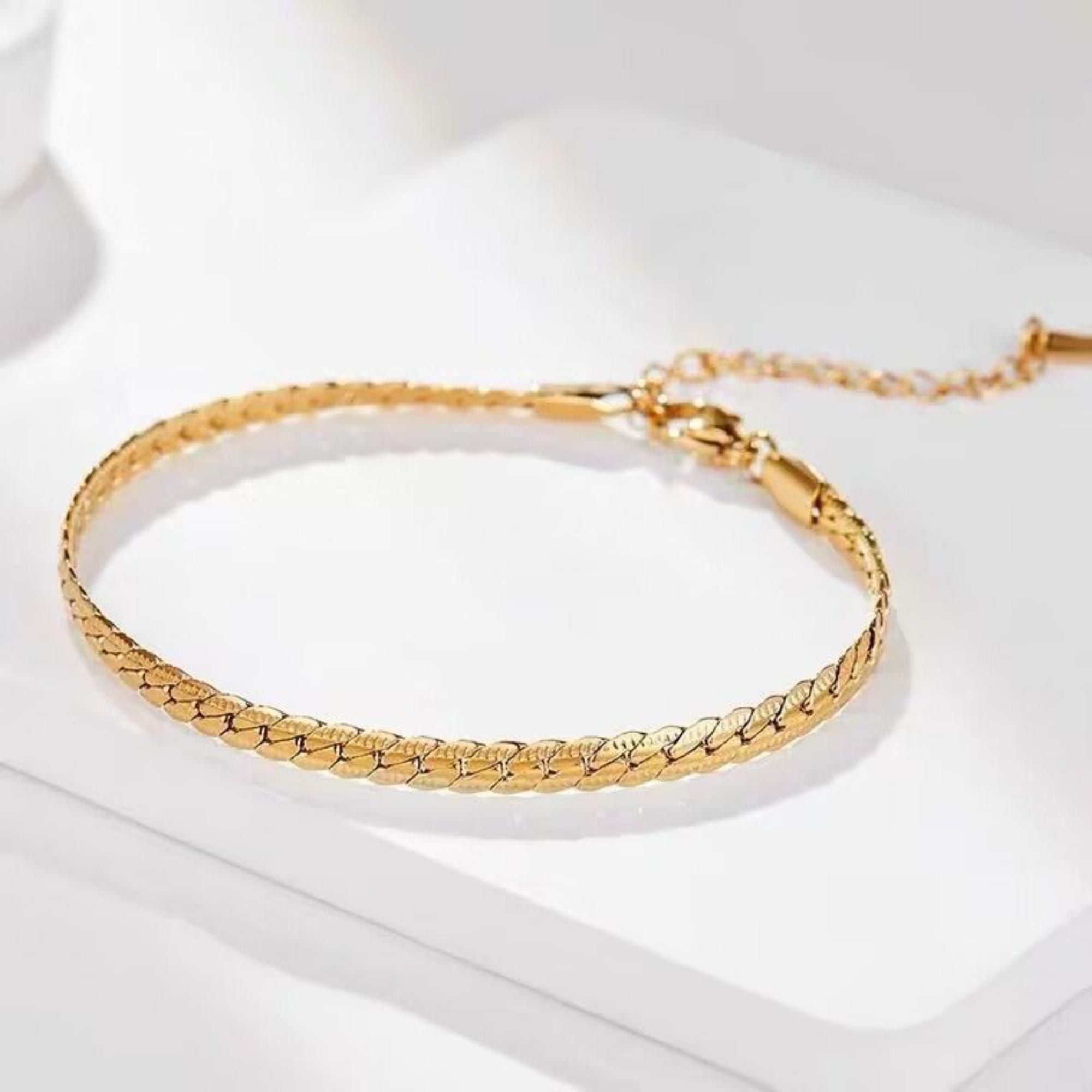 MYKI Bracelet | Anti-Tarnish Adjustable Design(MKBRAD752-SSYI)