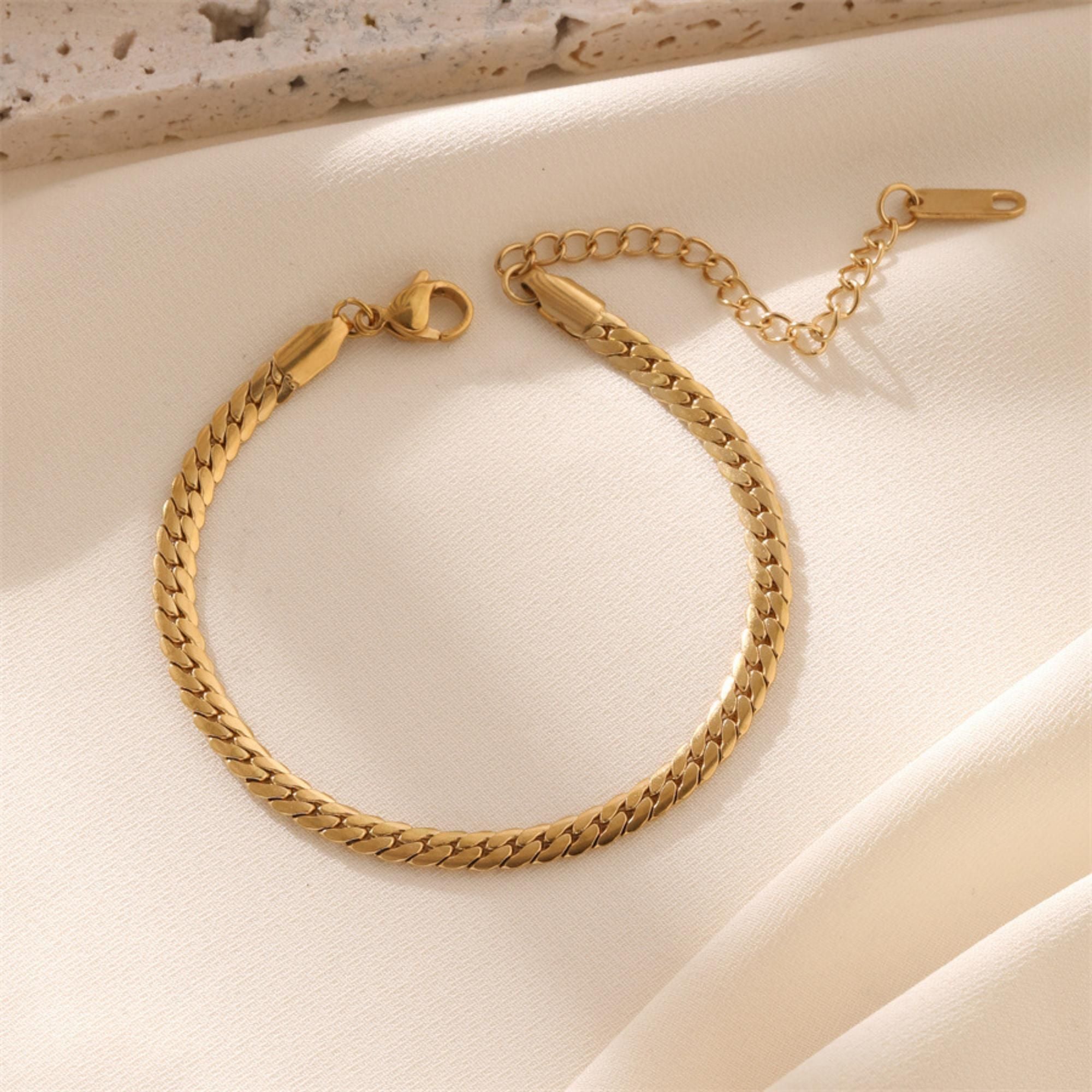 MYKI Bracelet | Anti-Tarnish Adjustable Design(MKBRAD752-SSYI)