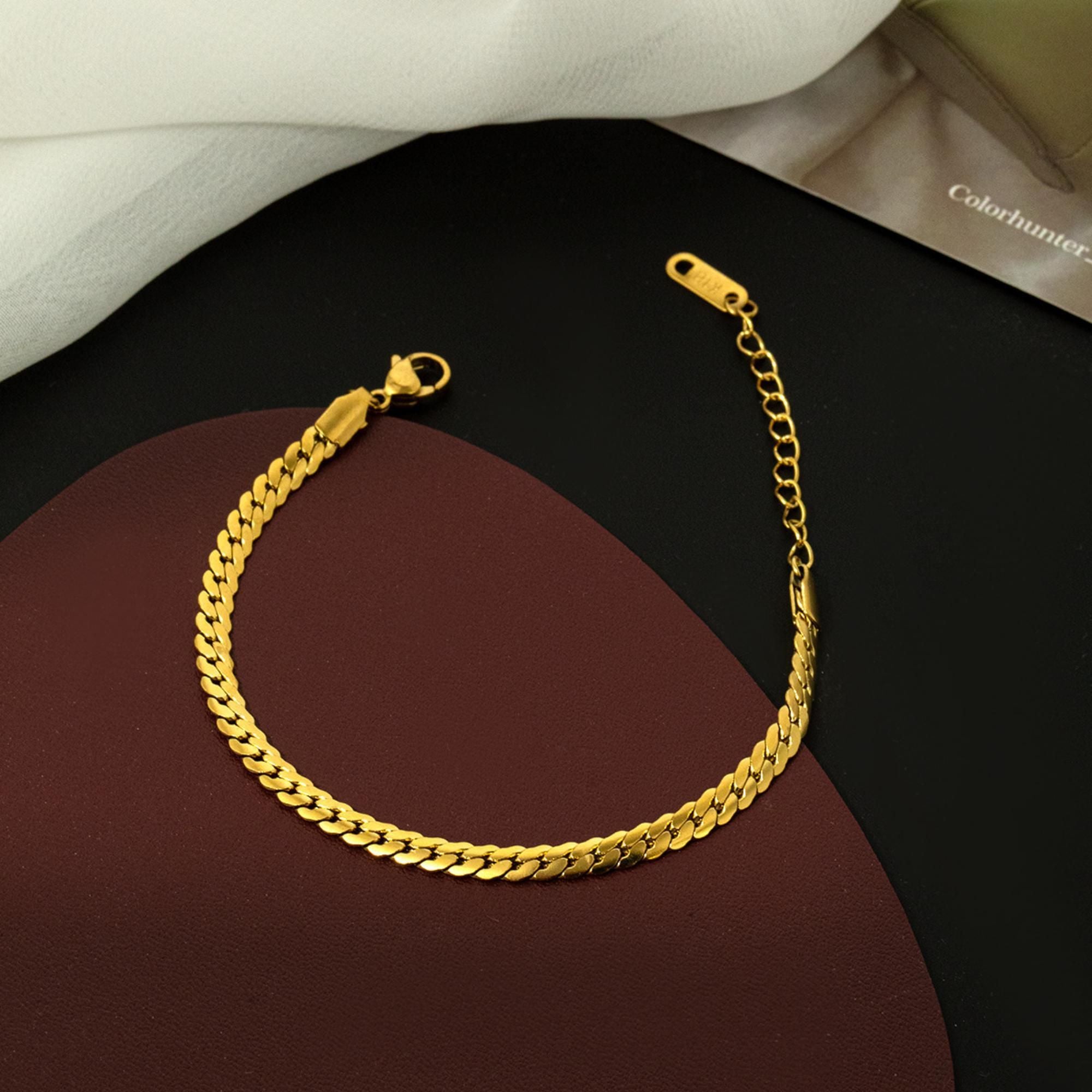 MYKI Bracelet | Anti-Tarnish Adjustable Design(MKBRAD752-SSYI)