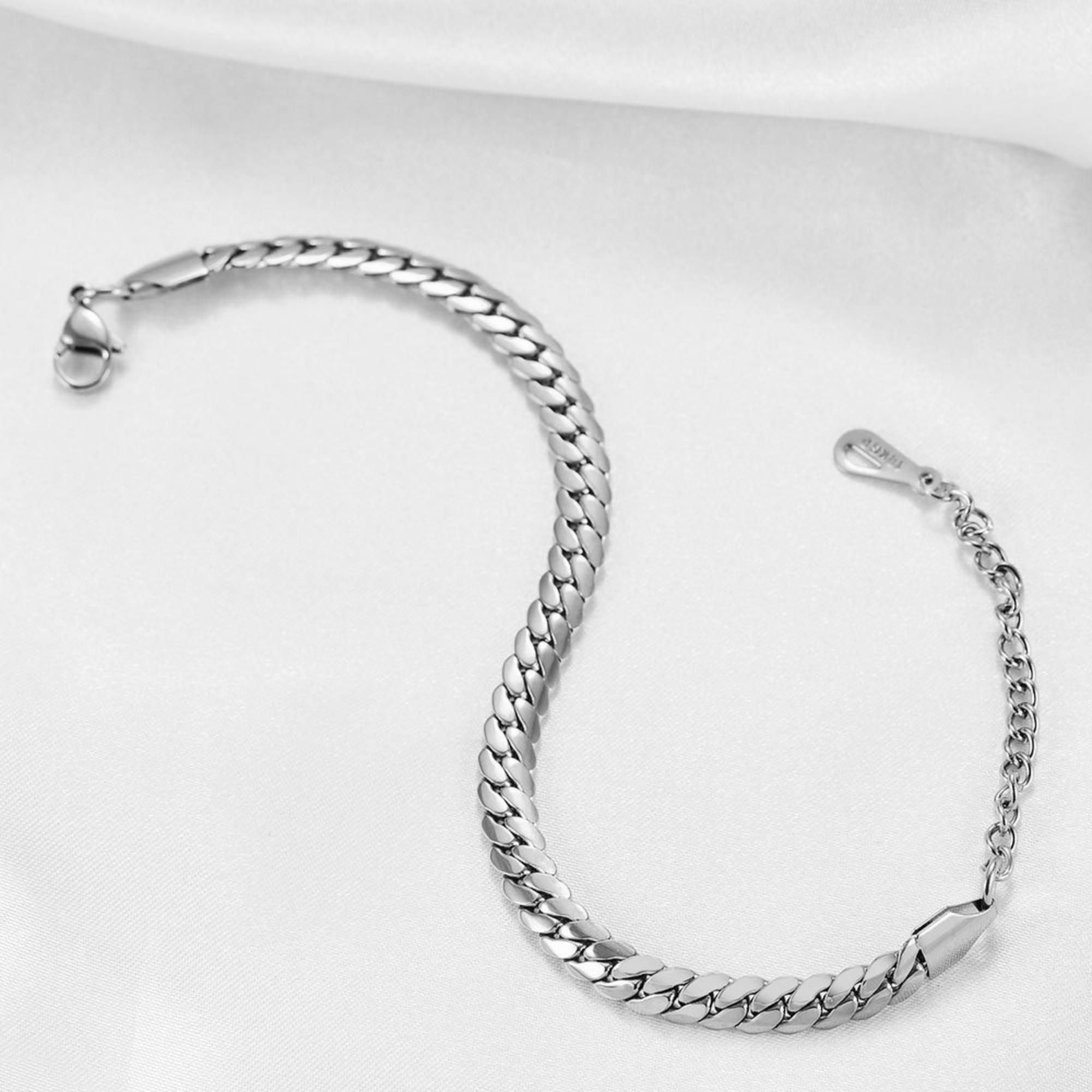 MYKI Bracelet | Anti-Tarnish Adjustable Design(MKBRAD752-SSYI)