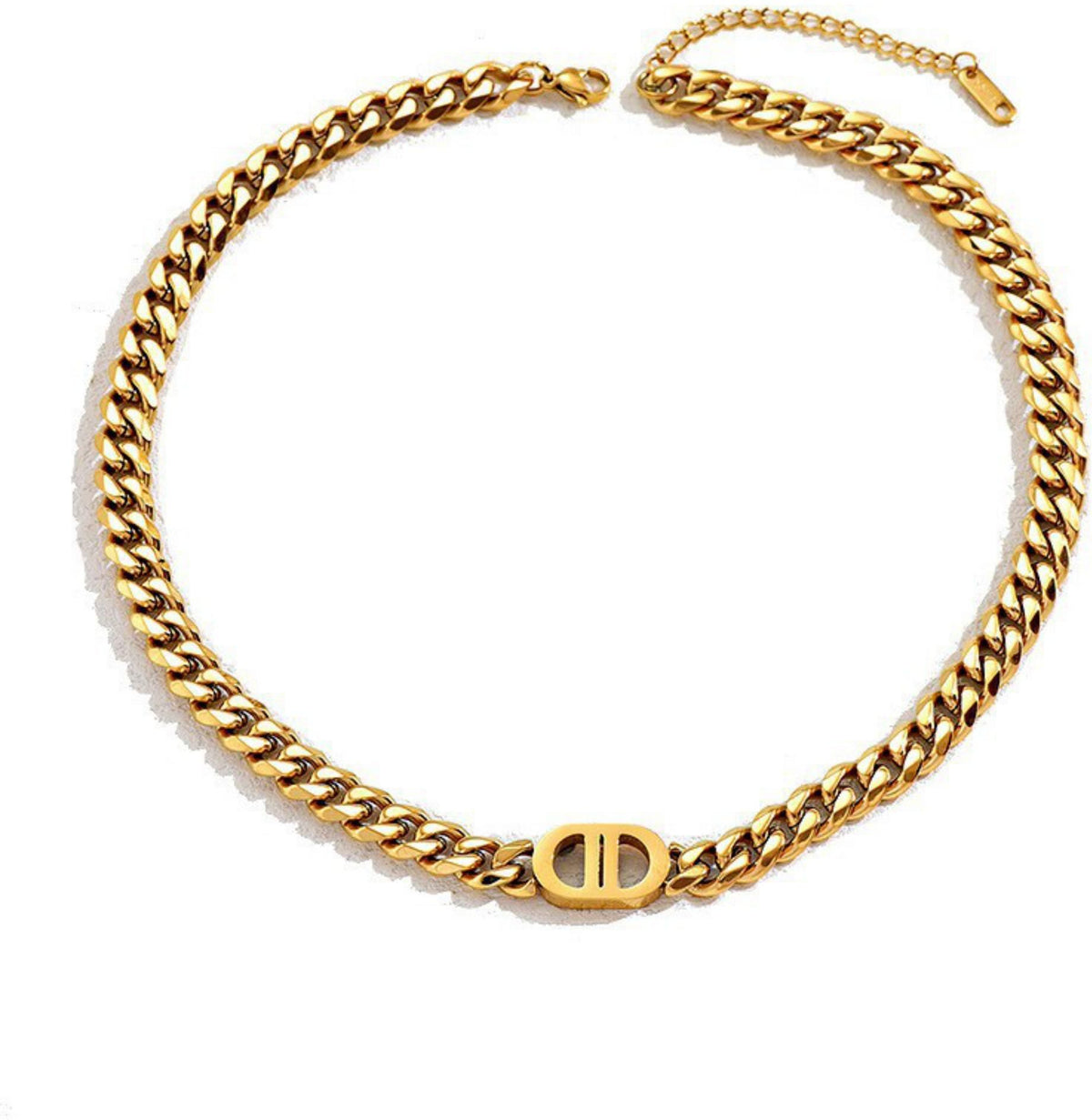 MYKI Charming Stainless Steel Necklace (MK703-SSYI)