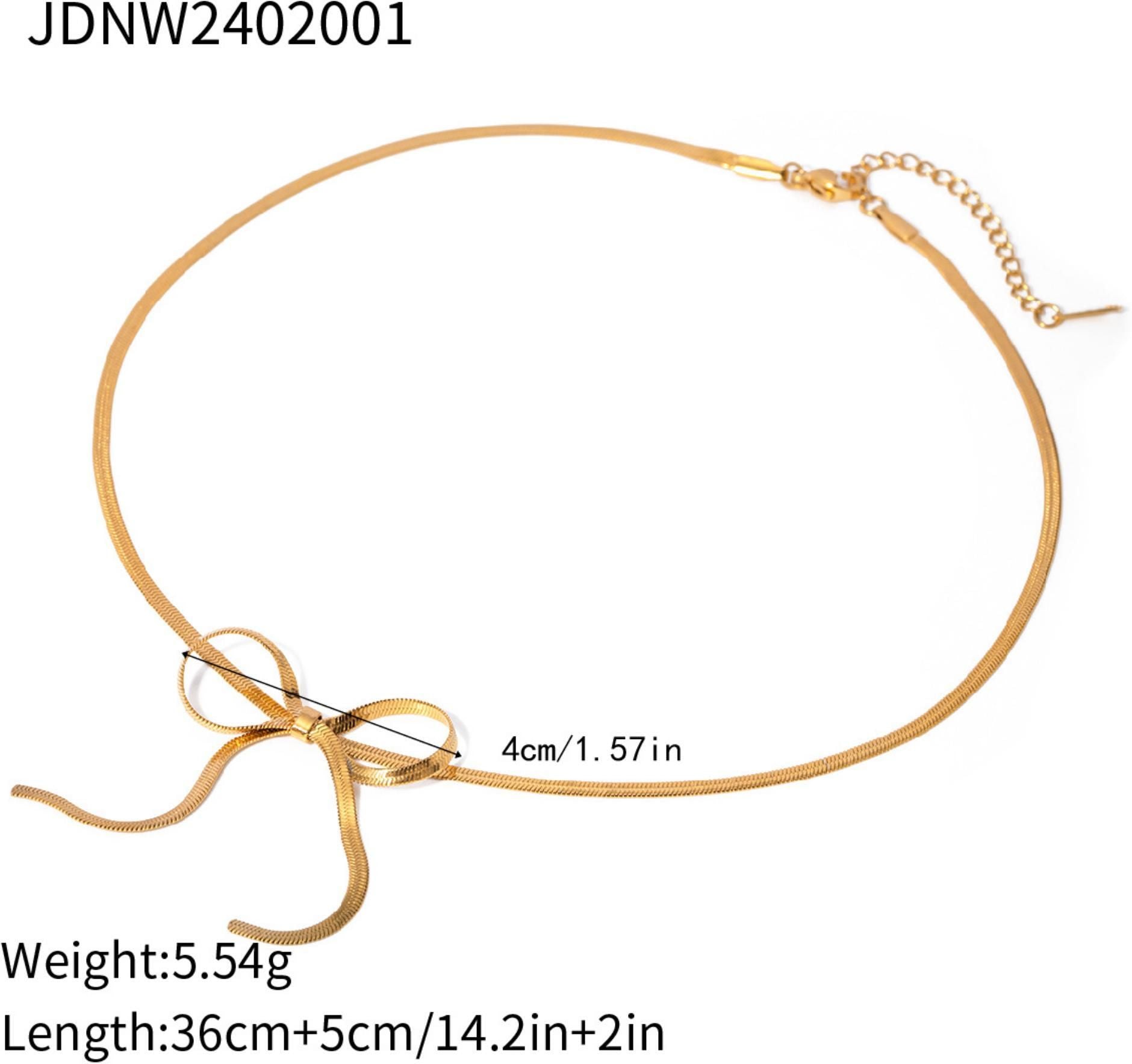 MYKI Elegant Stainless Steel Necklace (MK706-SSYI)