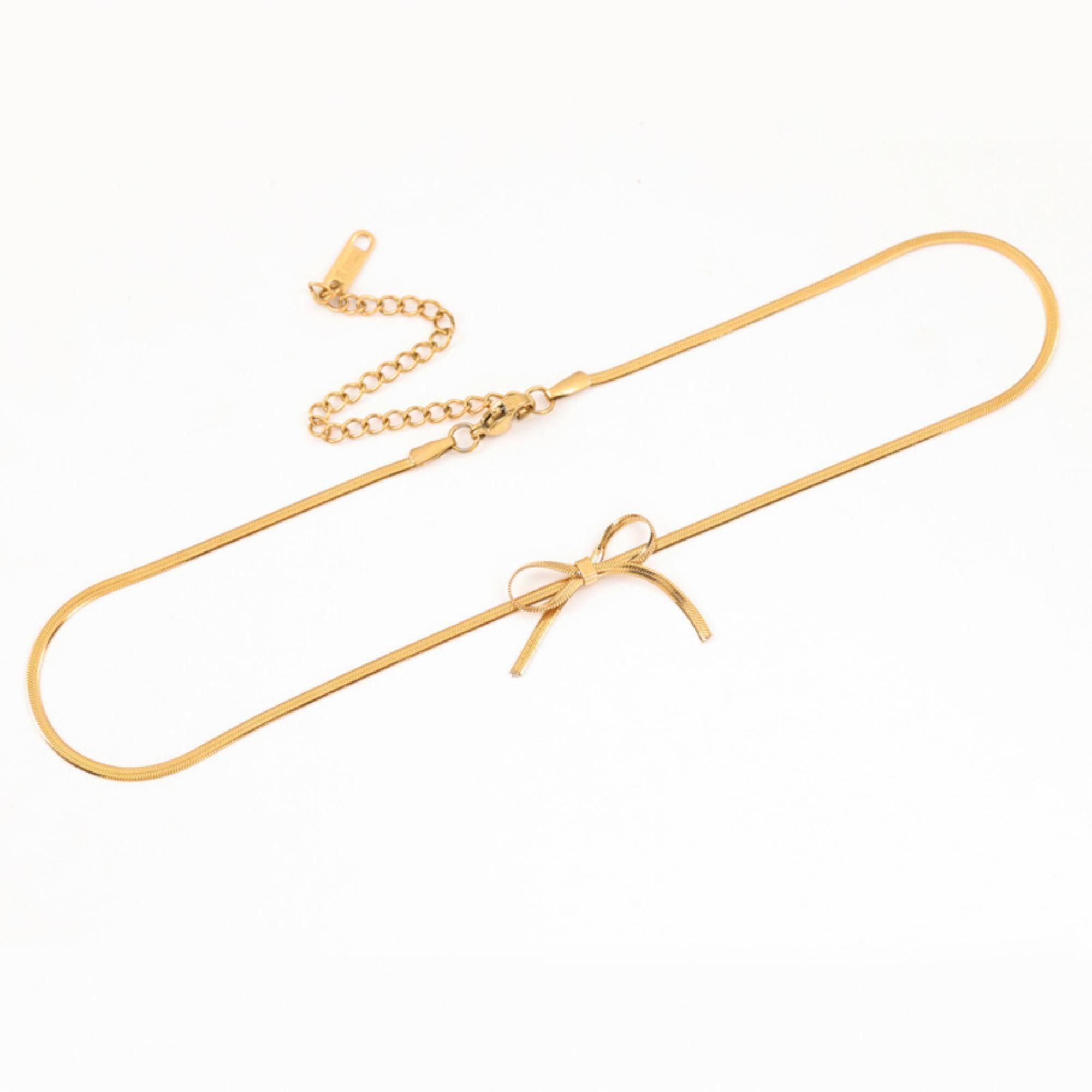 MYKI Elegant Stainless Steel Necklace (MK706-SSYI)