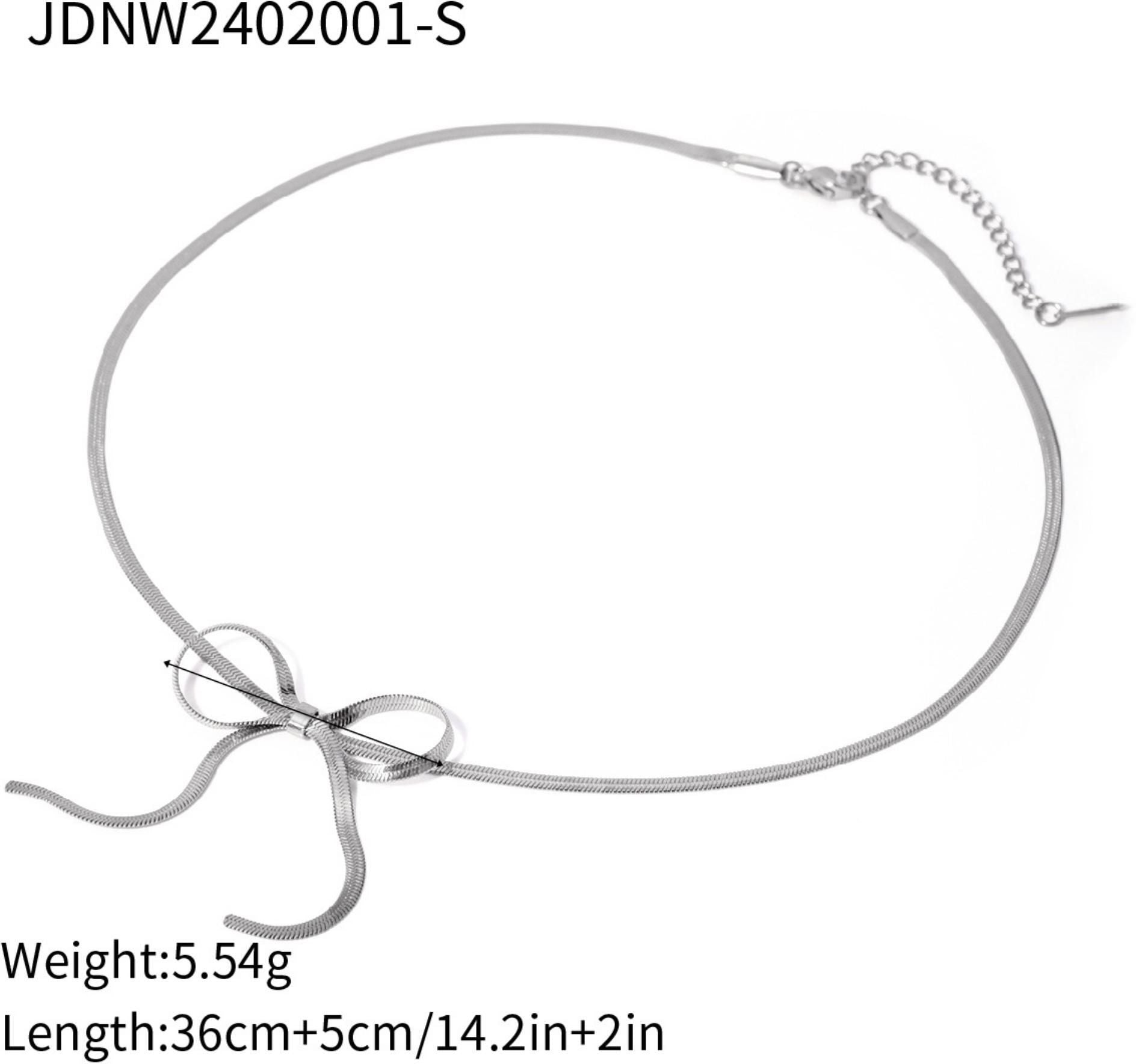 MYKI Elegant Stainless Steel Necklace (MK706-SSYI)