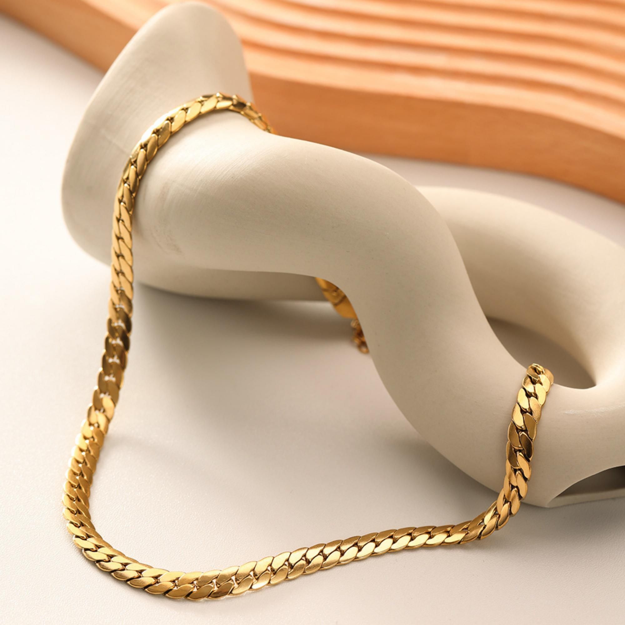 MYKI Handsome Stainless Steel Necklace (MK790-SSYI)