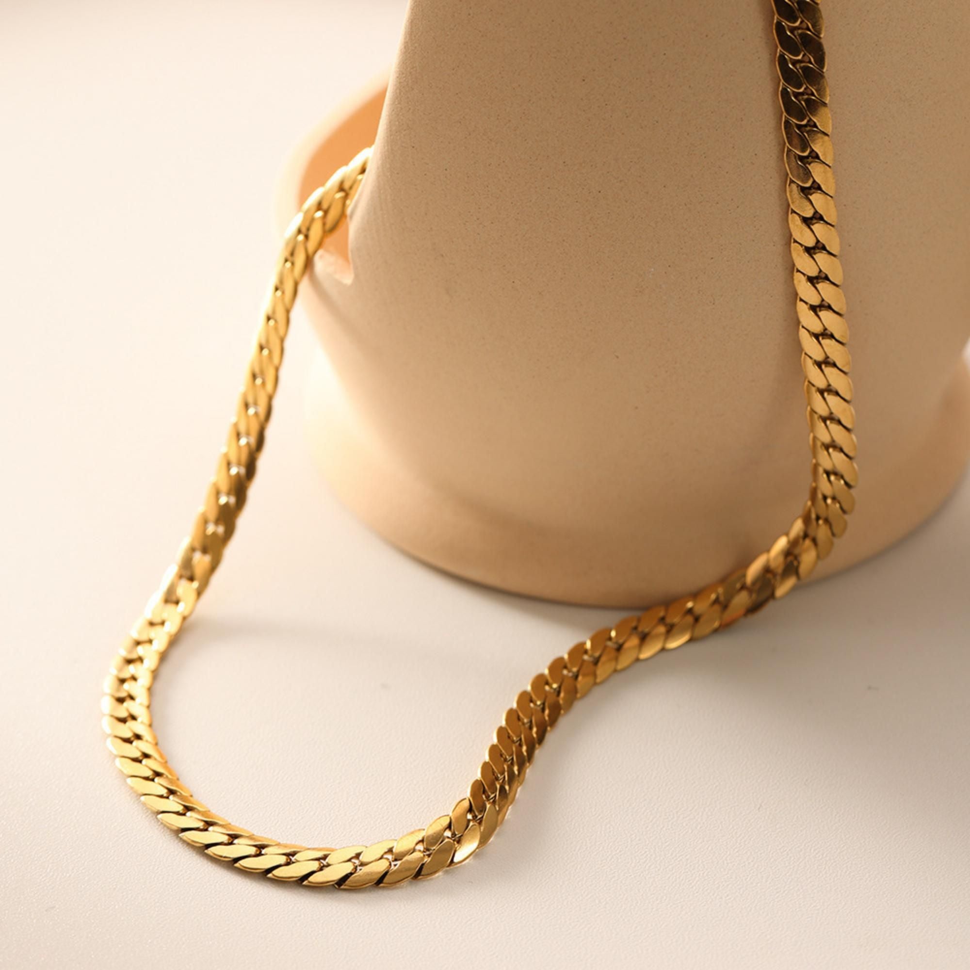 MYKI Handsome Stainless Steel Necklace (MK790-SSYI)