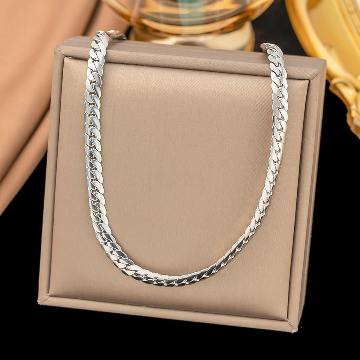 MYKI Handsome Stainless Steel Necklace (MK790-SSYI)