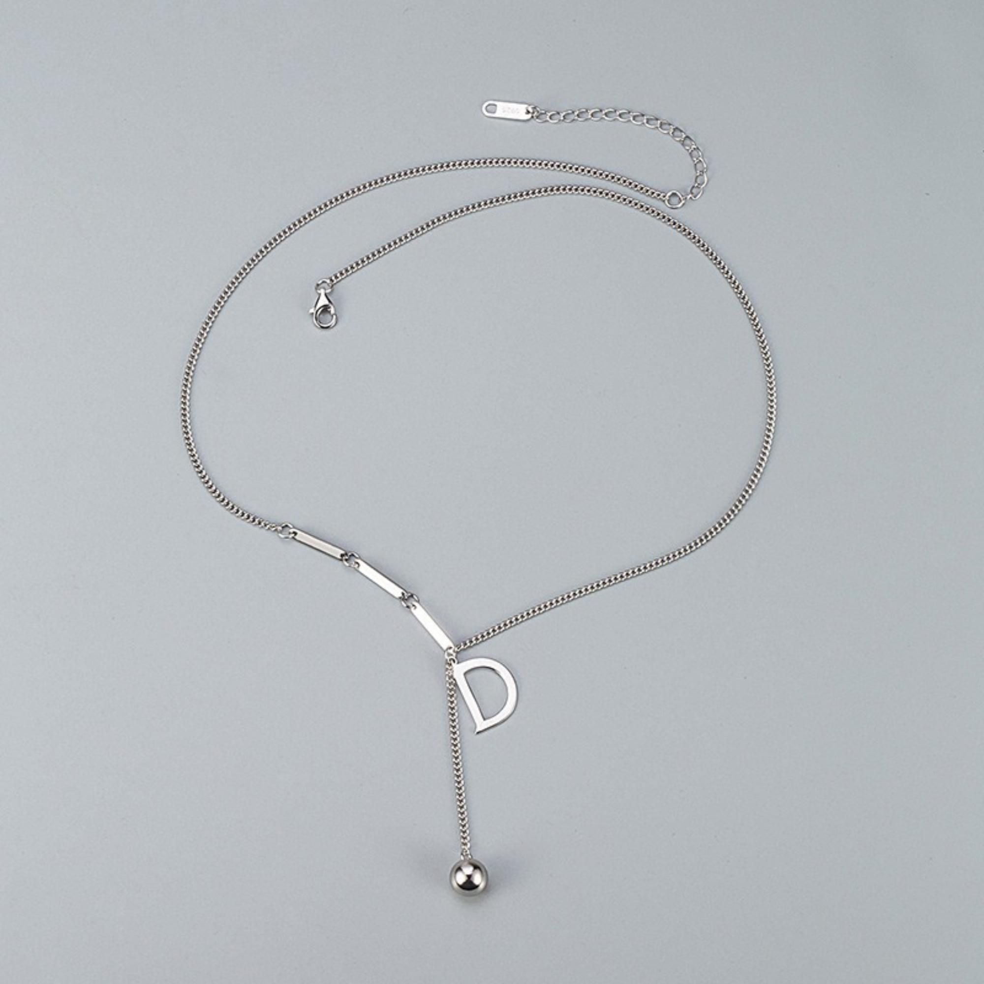 MYKI Aesthetical Stainless Steel Necklace (MK842S-SSYI)