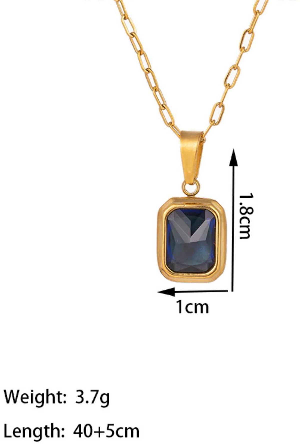 MYKI Pretty Stainless Steel Pendant (MK710G-SSYI)