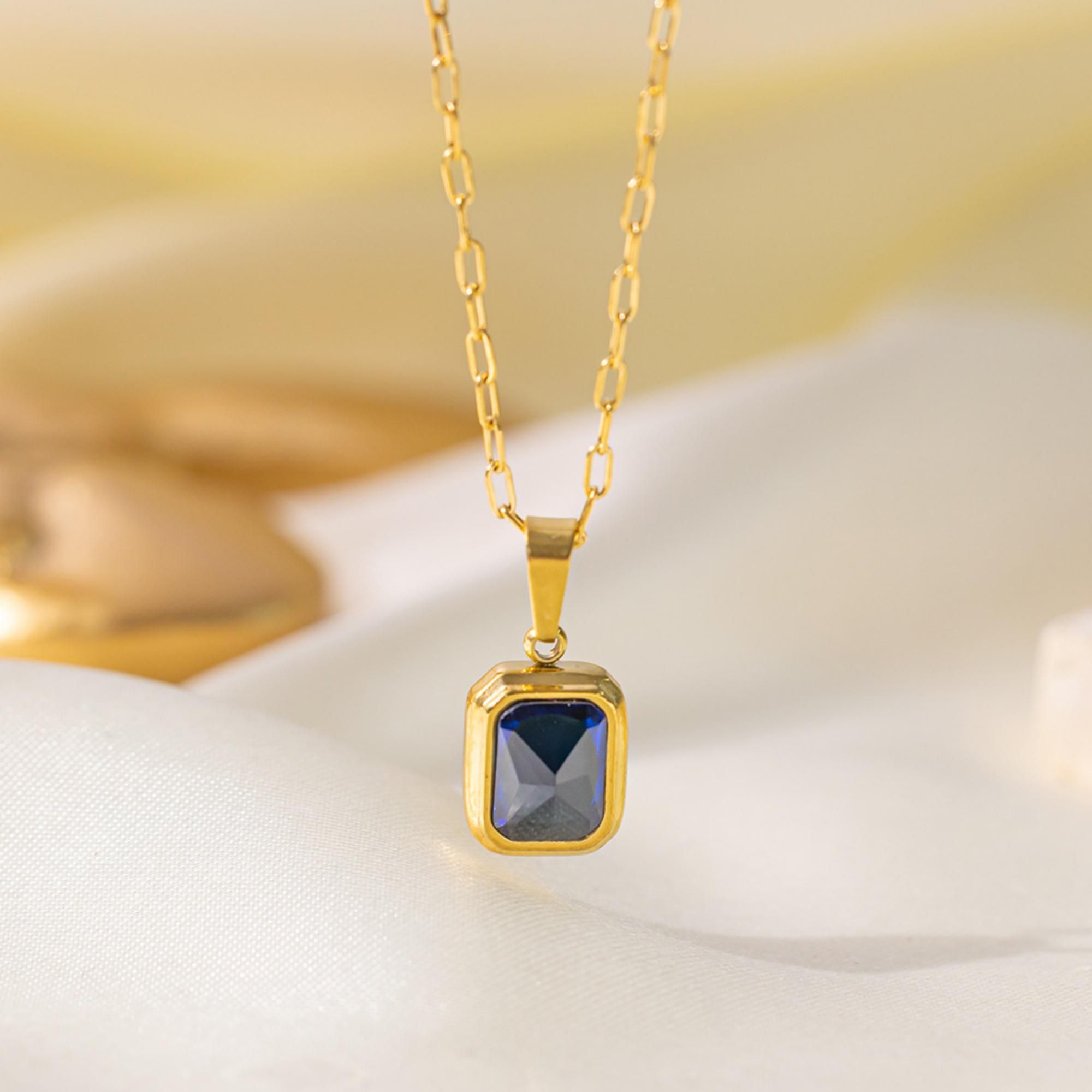MYKI Pretty Stainless Steel Pendant (MK710G-SSYI)