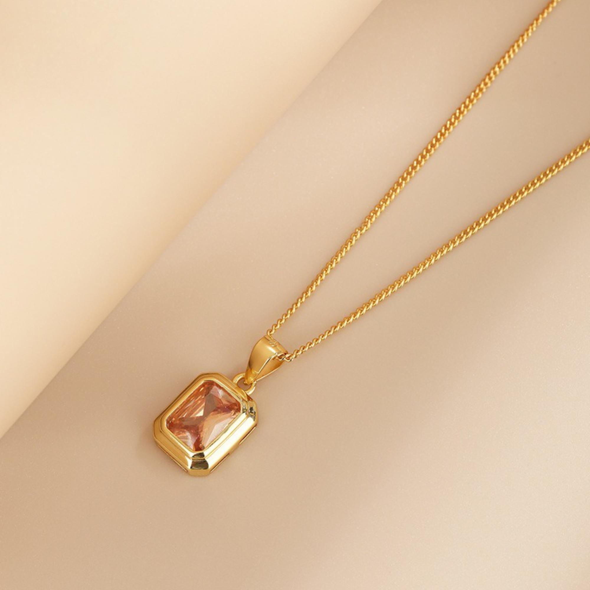 MYKI Pretty Stainless Steel Pendant (MK710G-SSYI)