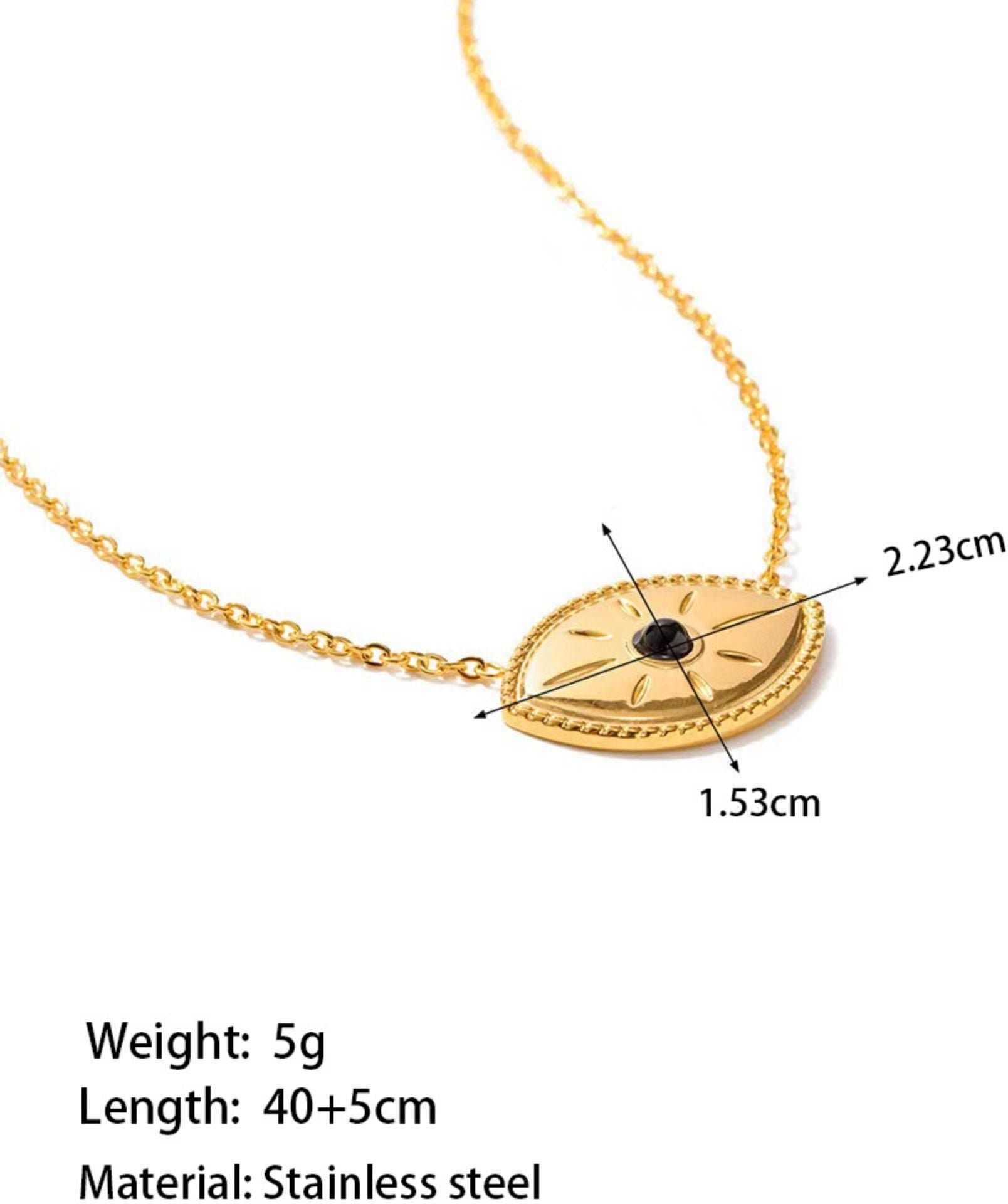 MYKI Delightful Stainless Steel Pendant (MK725G-SSYI)