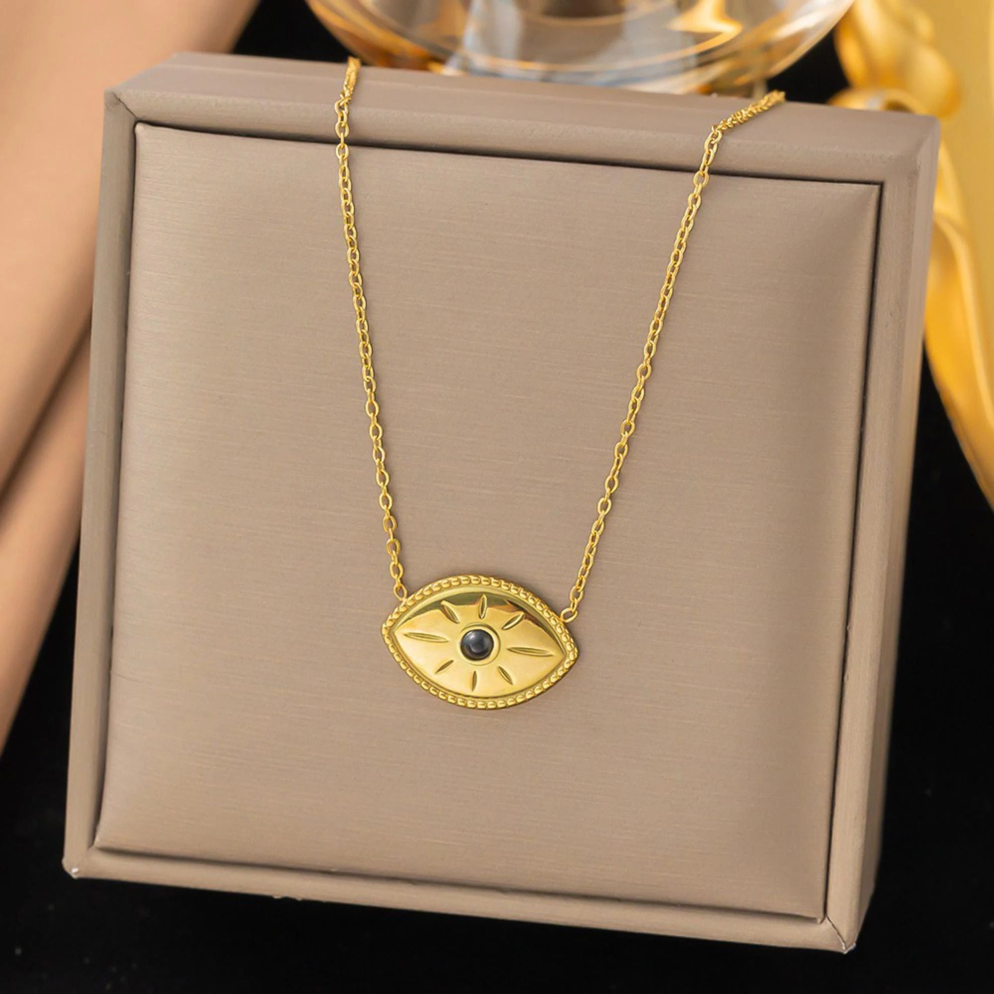 MYKI Delightful Stainless Steel Pendant (MK725G-SSYI)