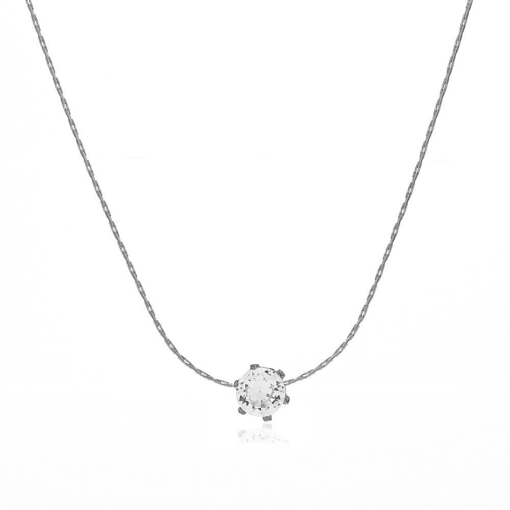 MYKI Love Solitaire Pendant For Men & Women (MK737S-SSYI)