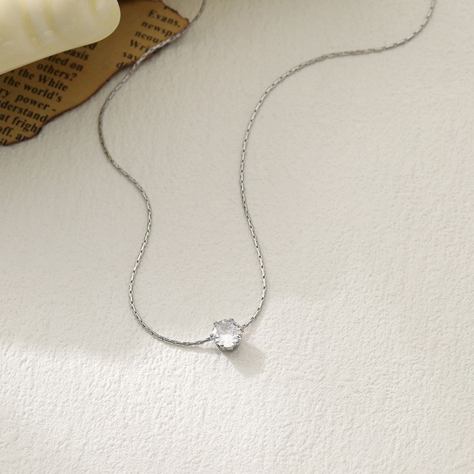 MYKI Love Solitaire Pendant For Men & Women (MK737S-SSYI)