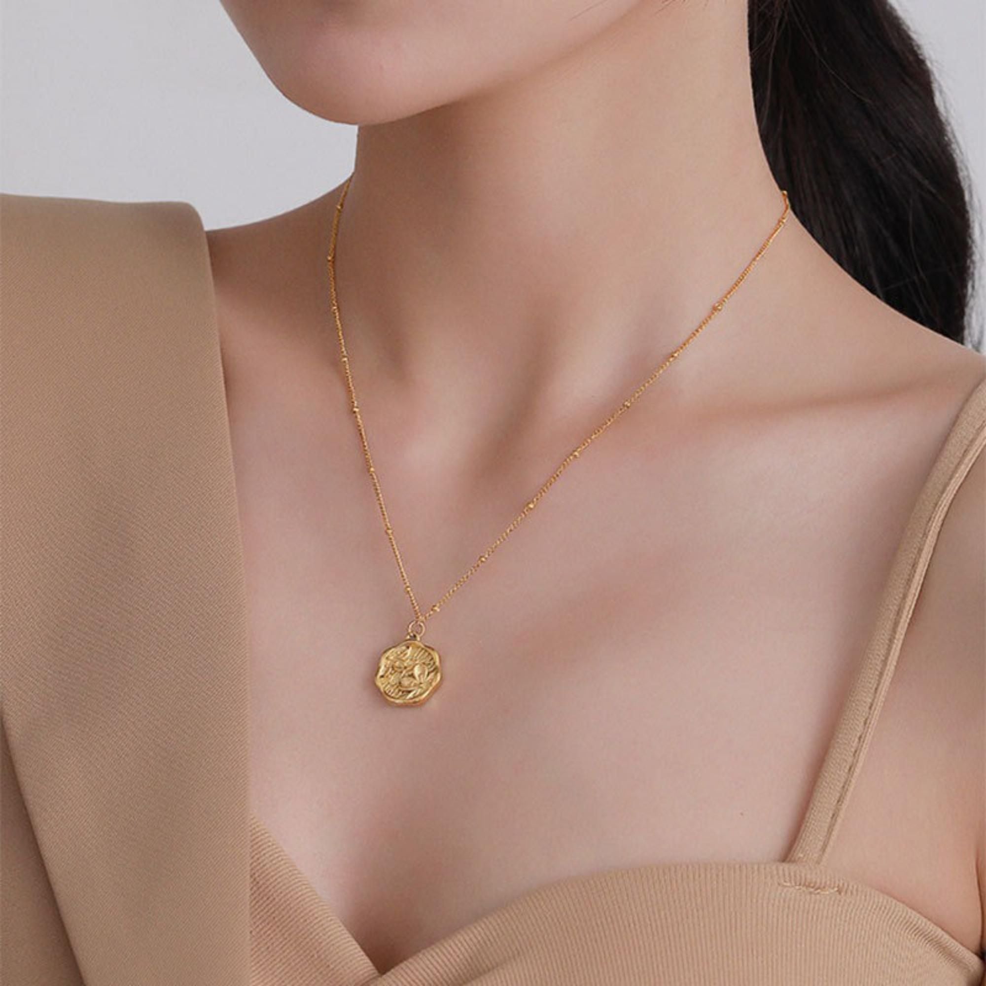 MYKI Aesthetic Stainless Steel Pendant (MK751G-SSYI)