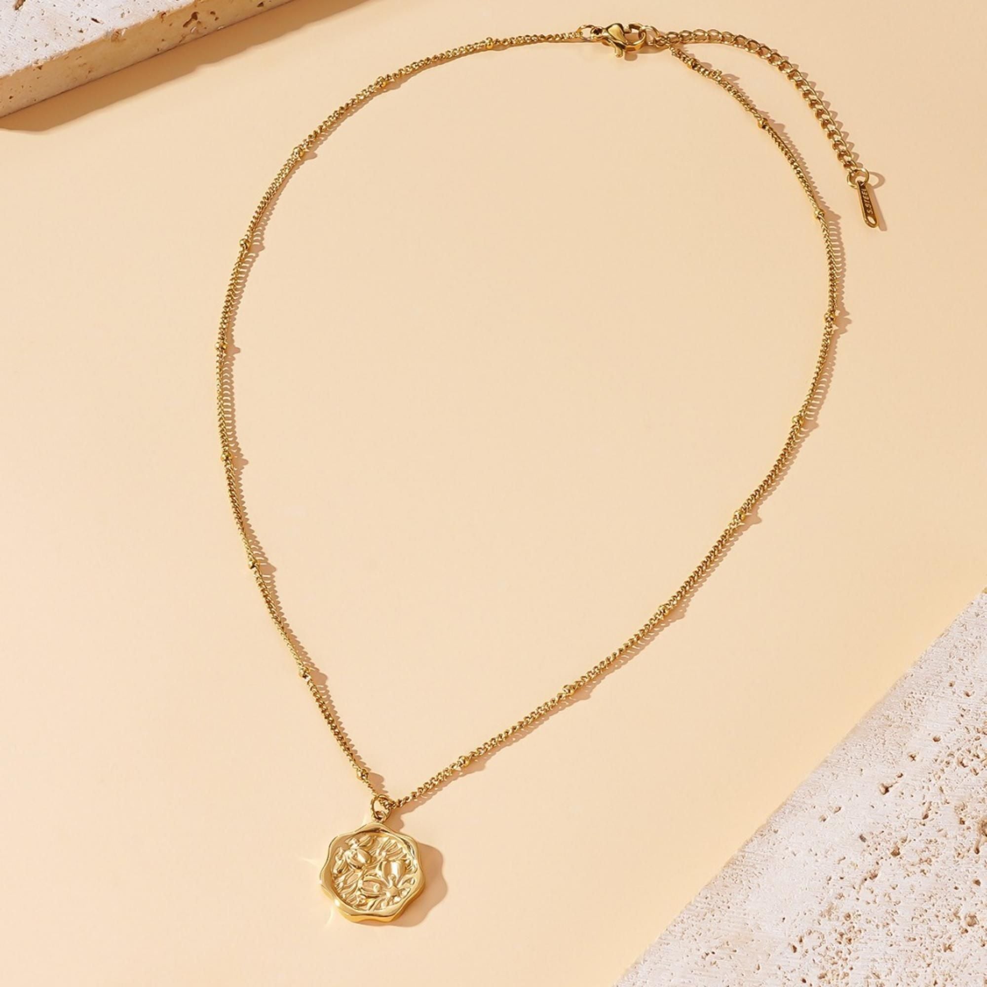 MYKI Aesthetic Stainless Steel Pendant (MK751G-SSYI)