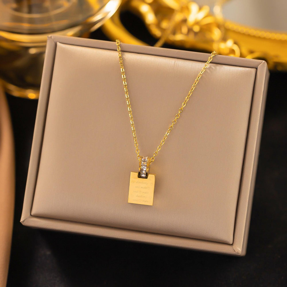 MYKI Comely Stainless Steel Pendant (MK760G-SSYI)