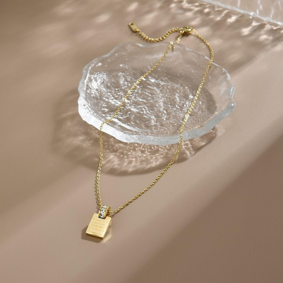 MYKI Comely Stainless Steel Pendant (MK760G-SSYI)