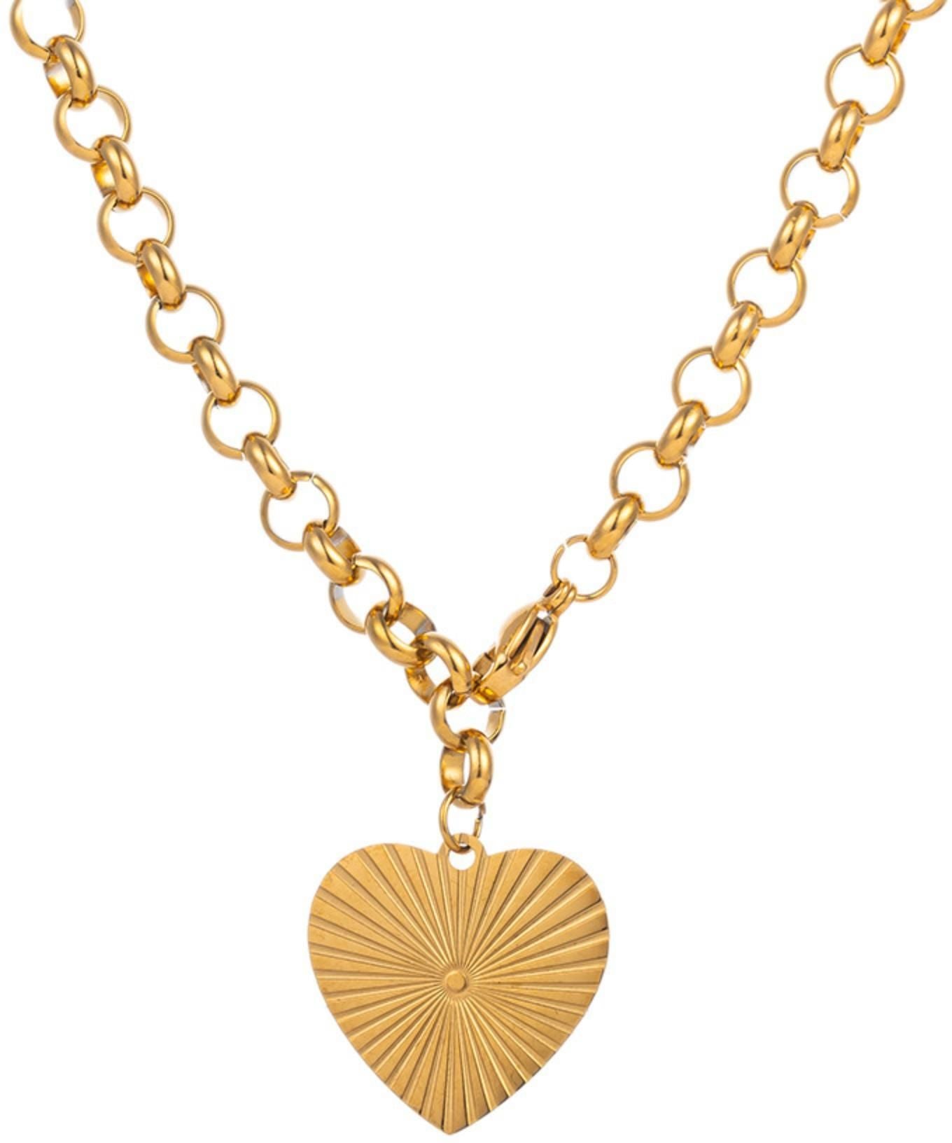 MYKI Drop-Dead Heart Pendant (MK762-SSYI)