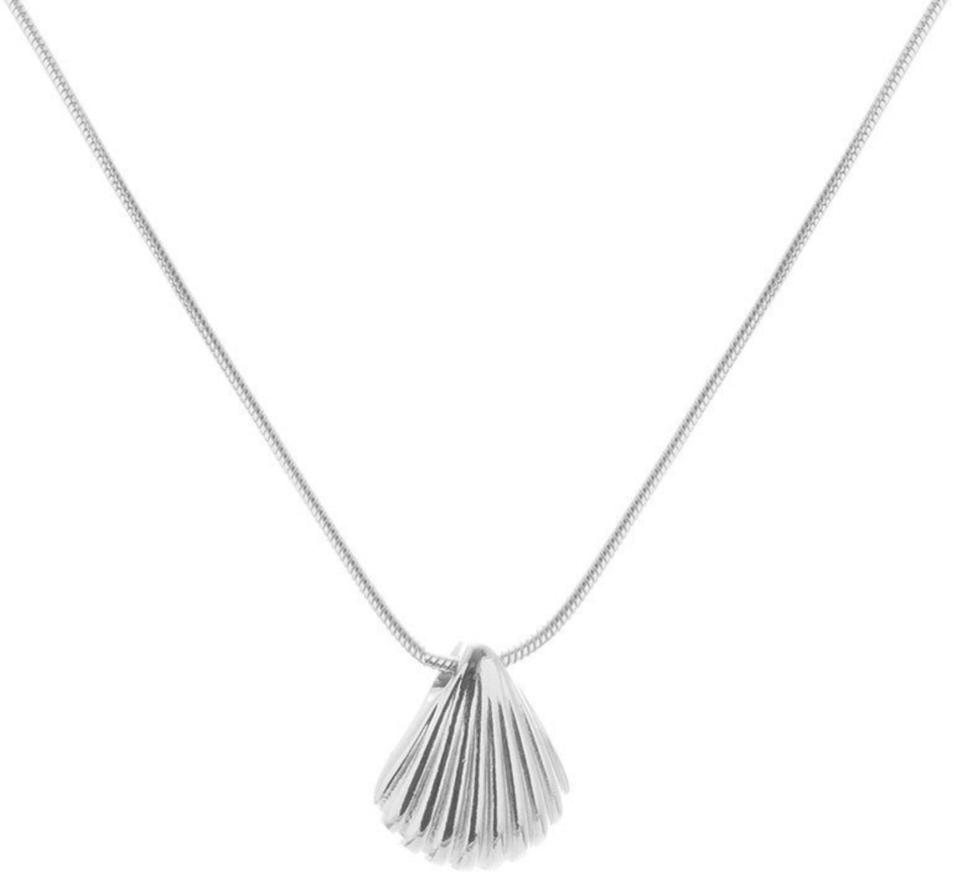 MYKI Anti-Tarnish Shell Pendant Chain (MK768-SSYI)