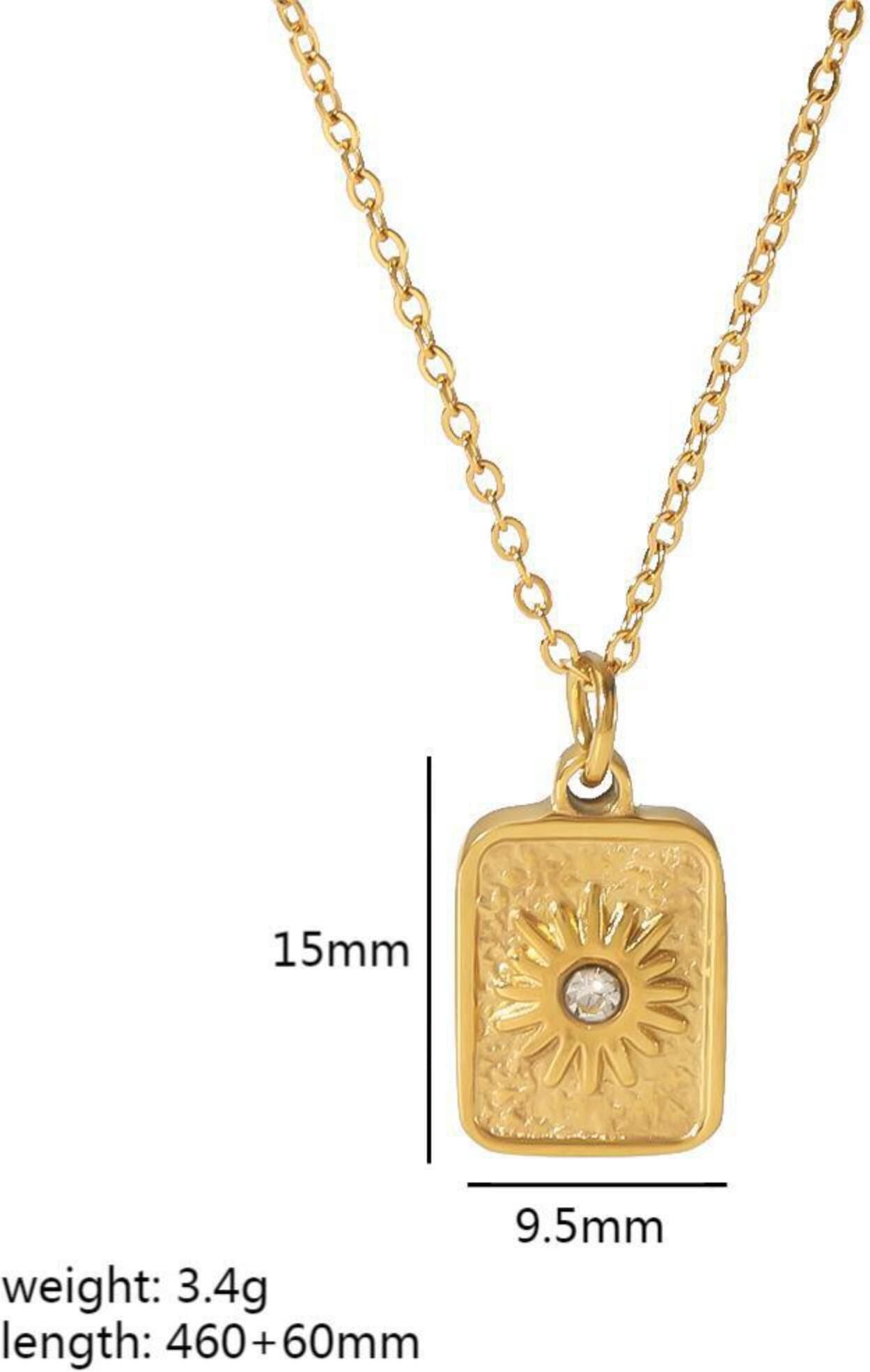 MYKI Aesthetical Stainless Steel Pendant (MK777G-SSYI)