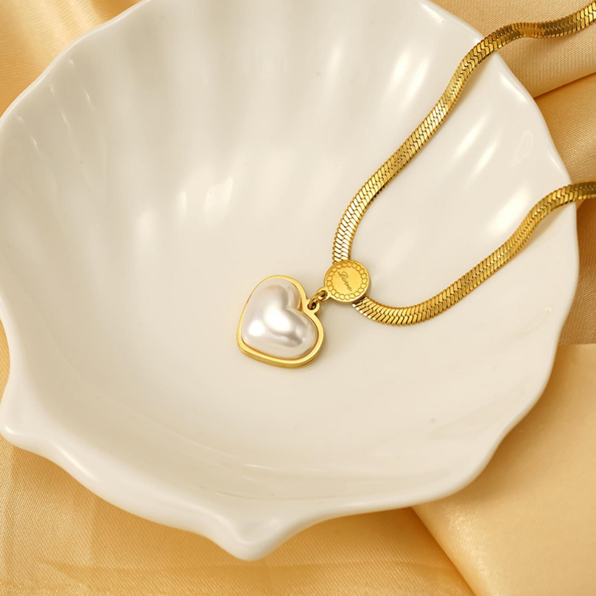MYKI Taking Stainless Steel Pendant (MK797G-SSYI)