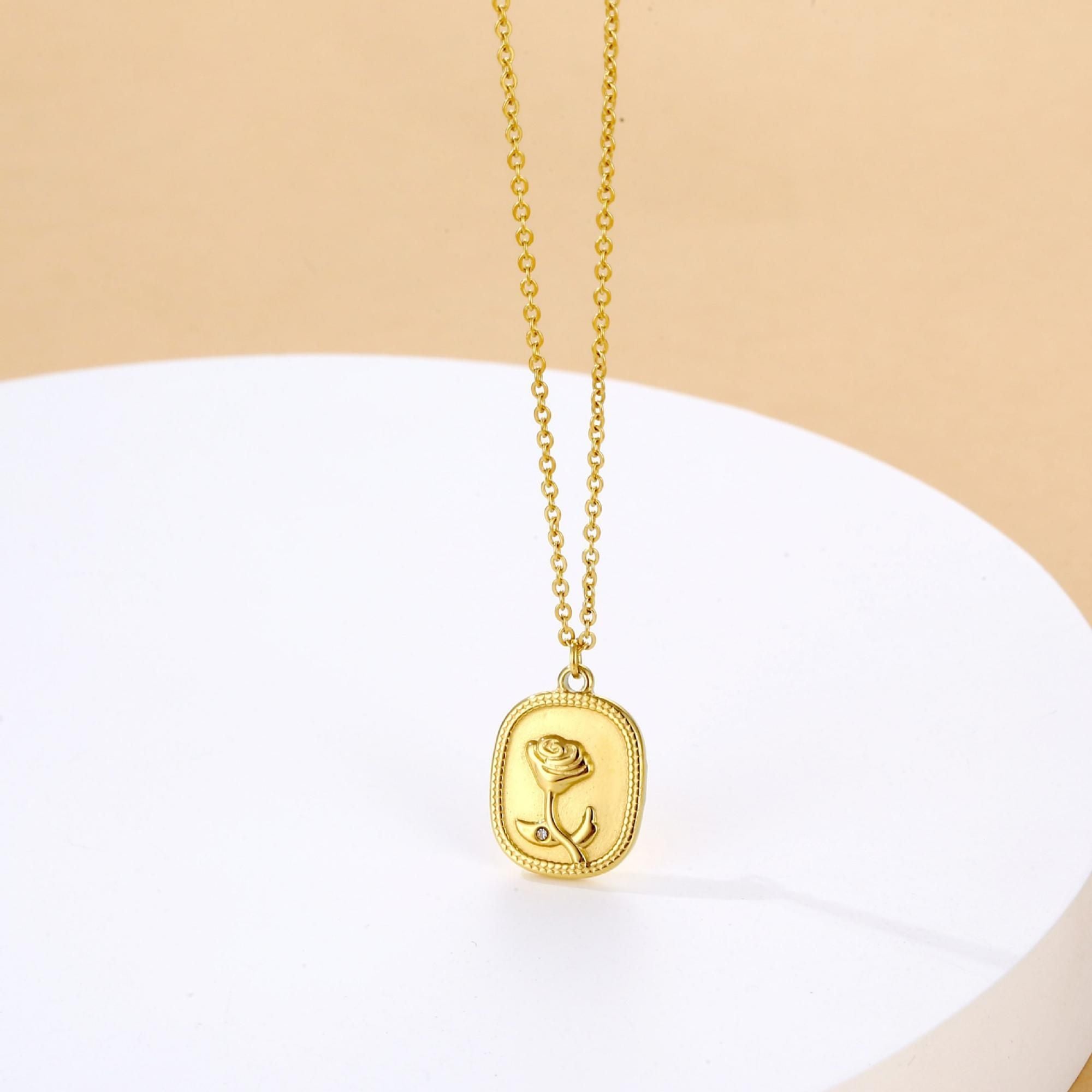 MYKI Delicate Stainless Steel Pendant (MK807G-SSYI)