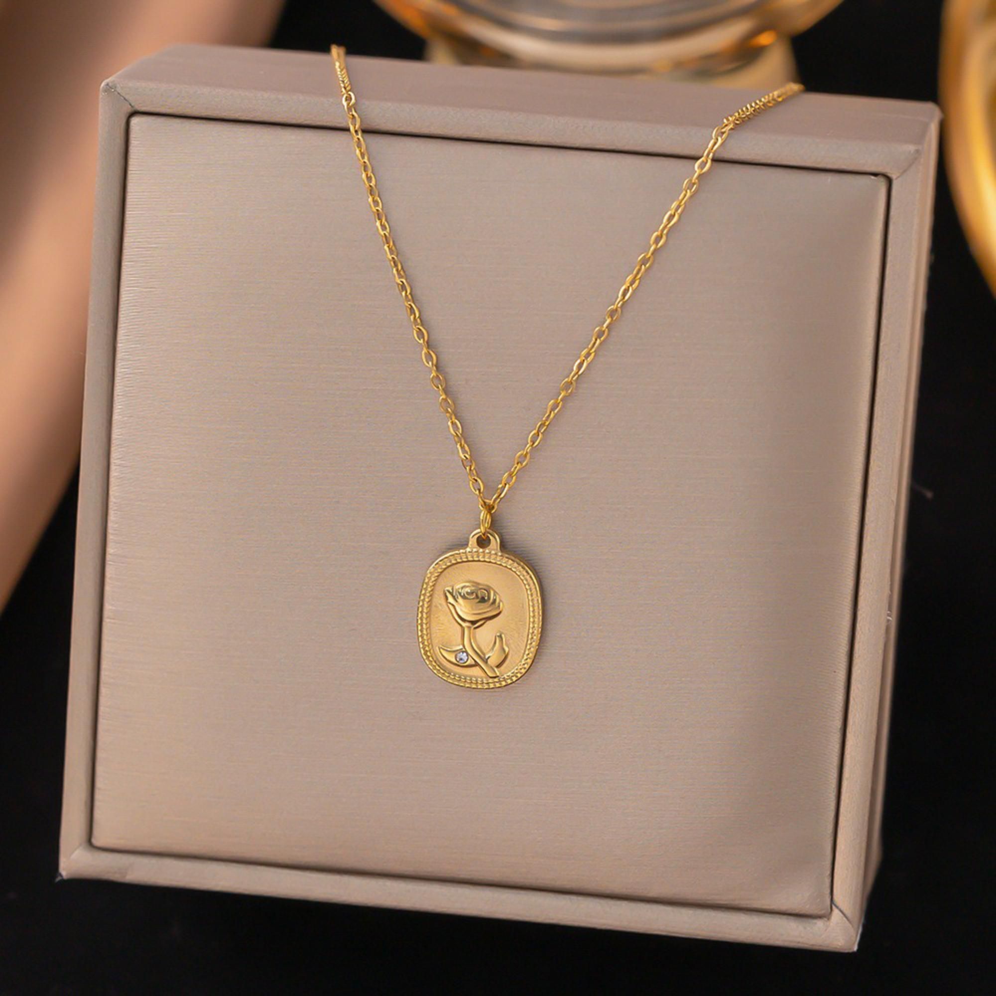 MYKI Delicate Stainless Steel Pendant (MK807G-SSYI)