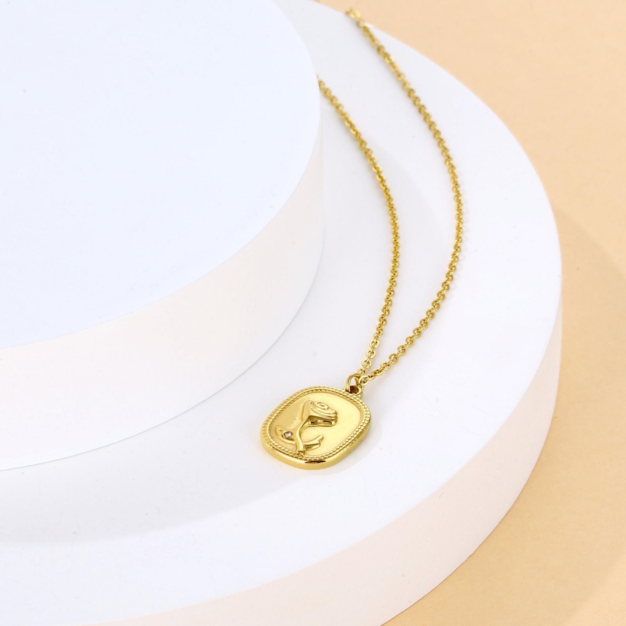 MYKI Delicate Stainless Steel Pendant (MK807G-SSYI)