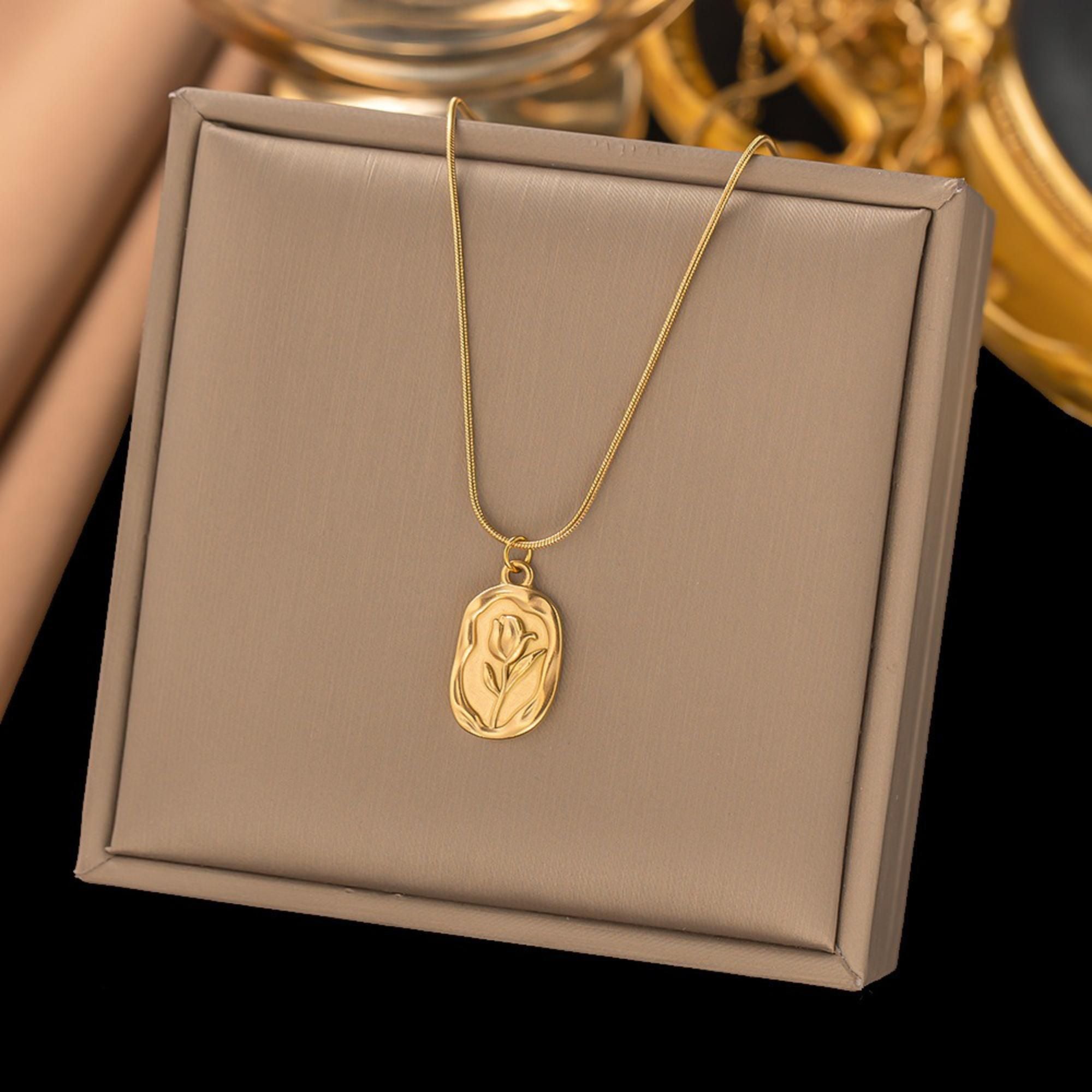 MYKI Well-Favored Stainless Steel Pendant (MK814G-SSYI)