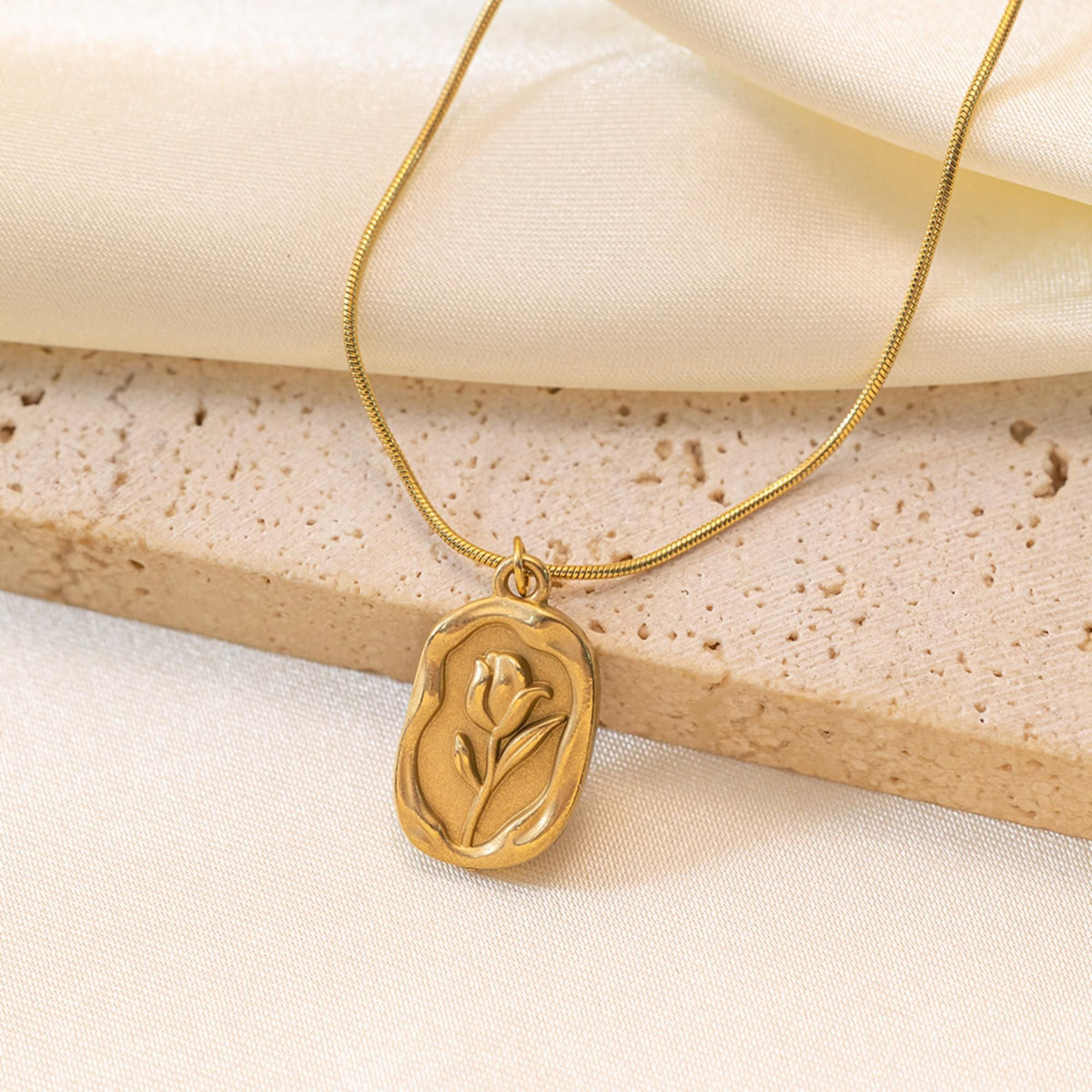 MYKI Well-Favored Stainless Steel Pendant (MK814G-SSYI)