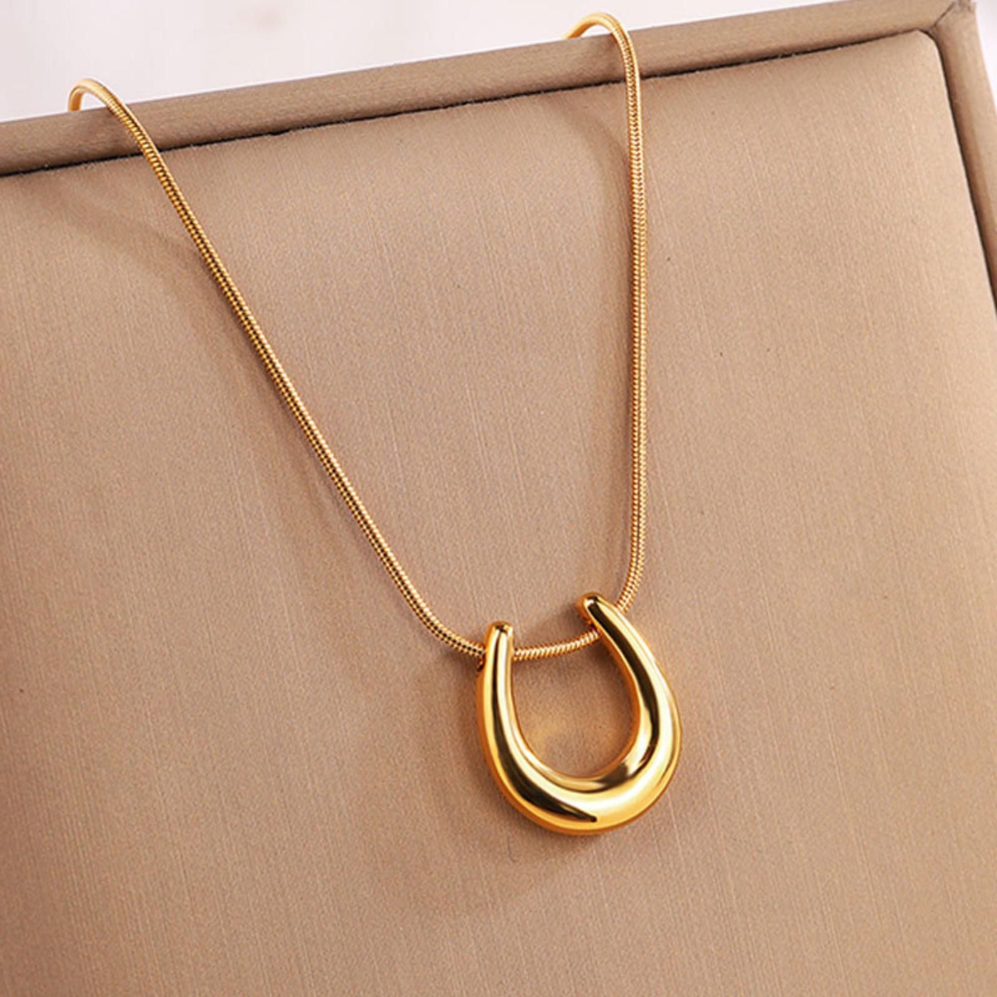 MYKI Bonnie Stainless Steel Pendant (MK823G-SSYI)