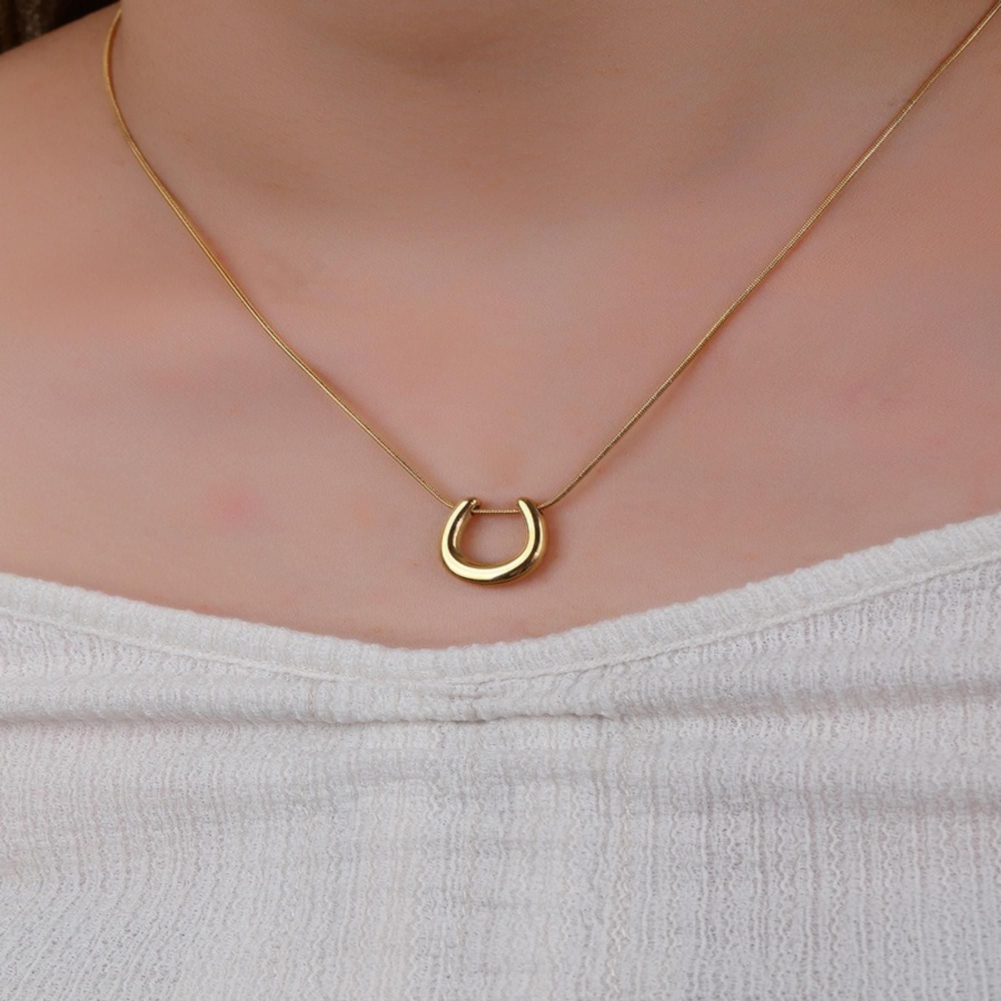 MYKI Bonnie Stainless Steel Pendant (MK823-SSYI)