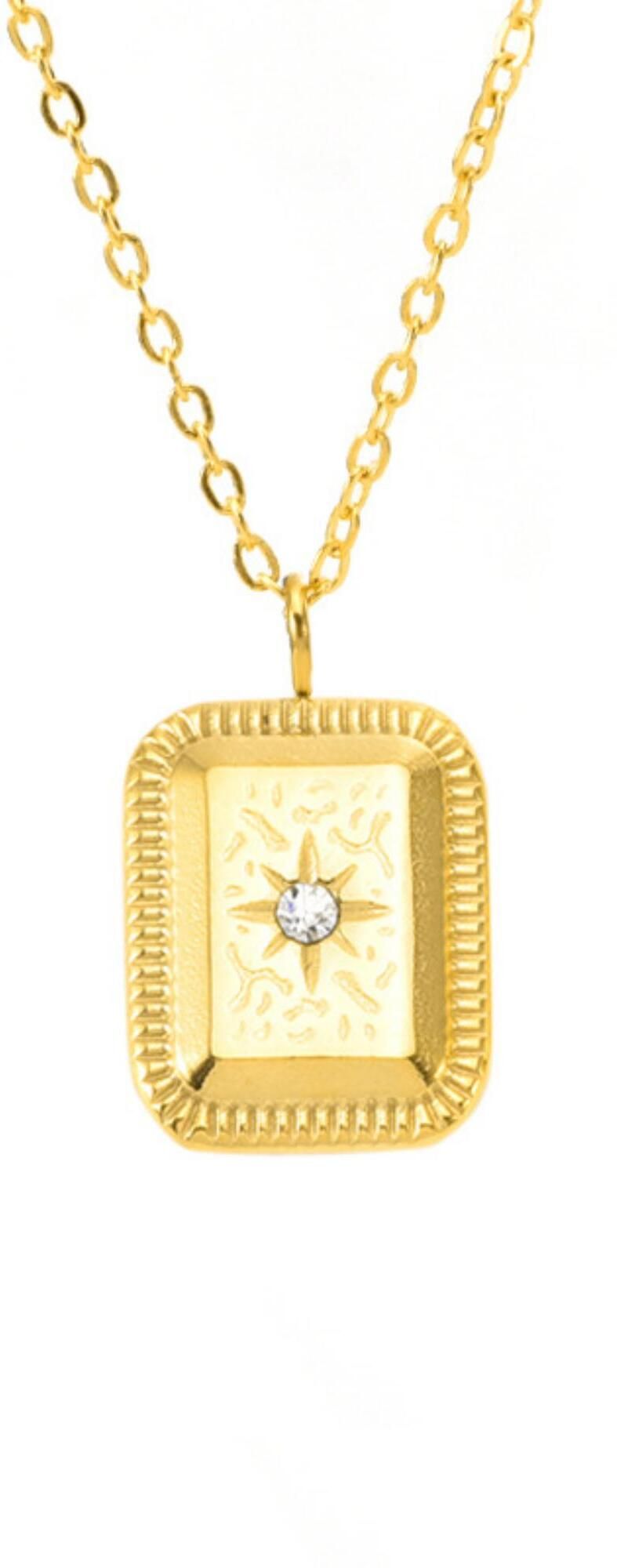MYKI Luscious Stainless Steel Pendant (MK837G-SSYI)