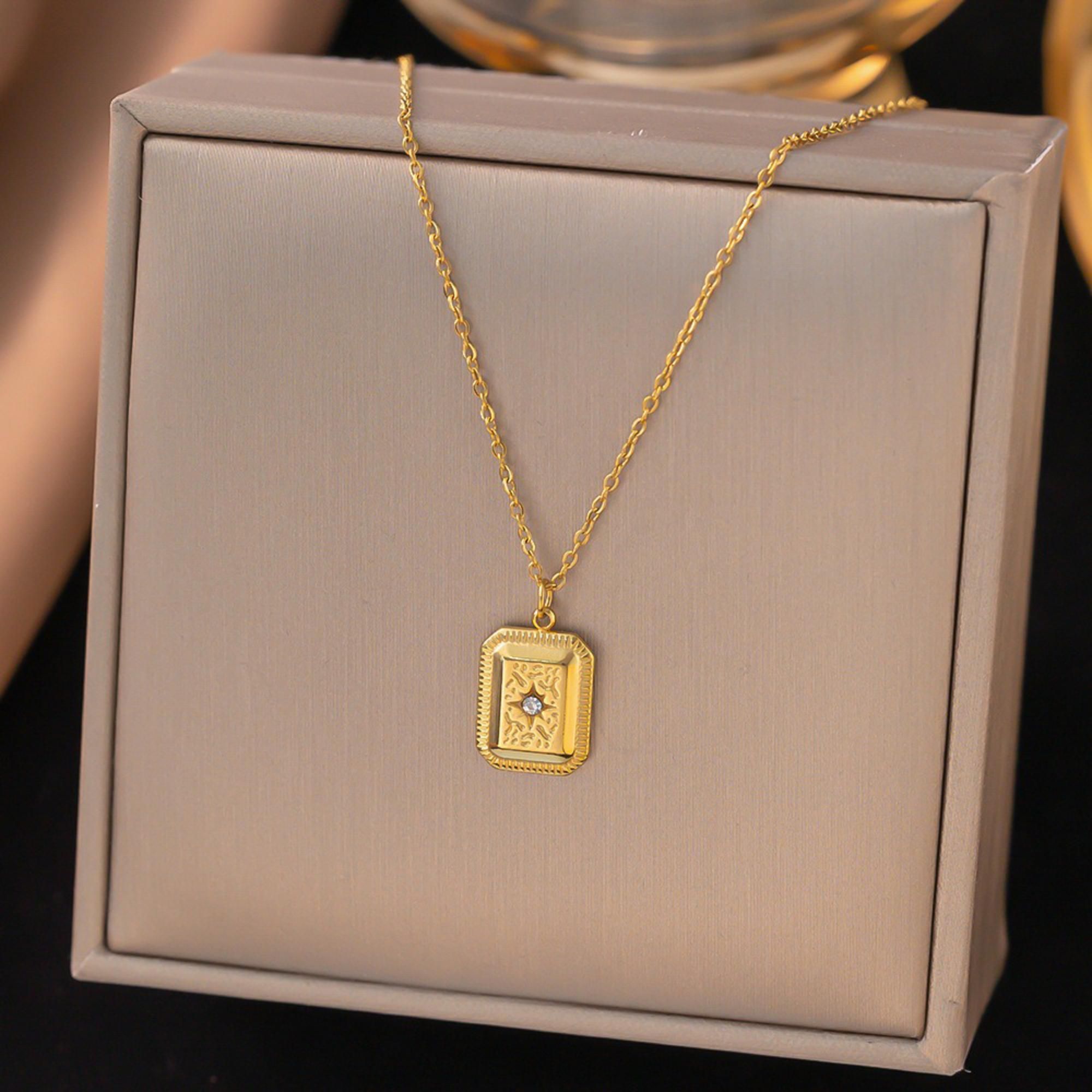 MYKI Luscious Stainless Steel Pendant (MK837G-SSYI)