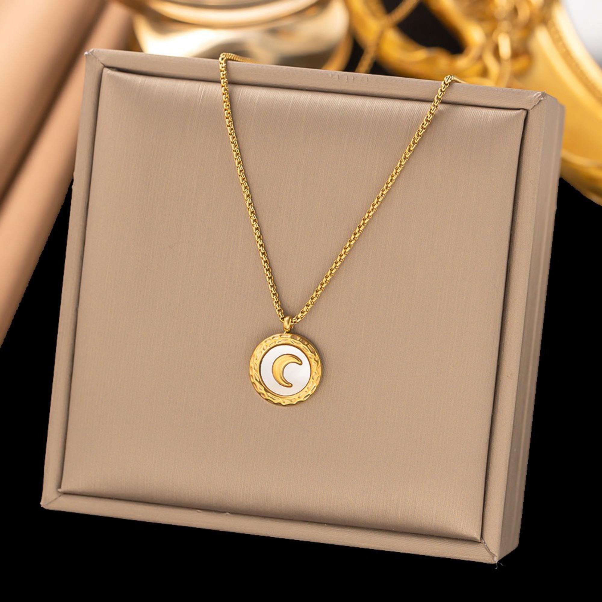 MYKI Striking Stainless Steel Pendant (MK838G-SSYI)