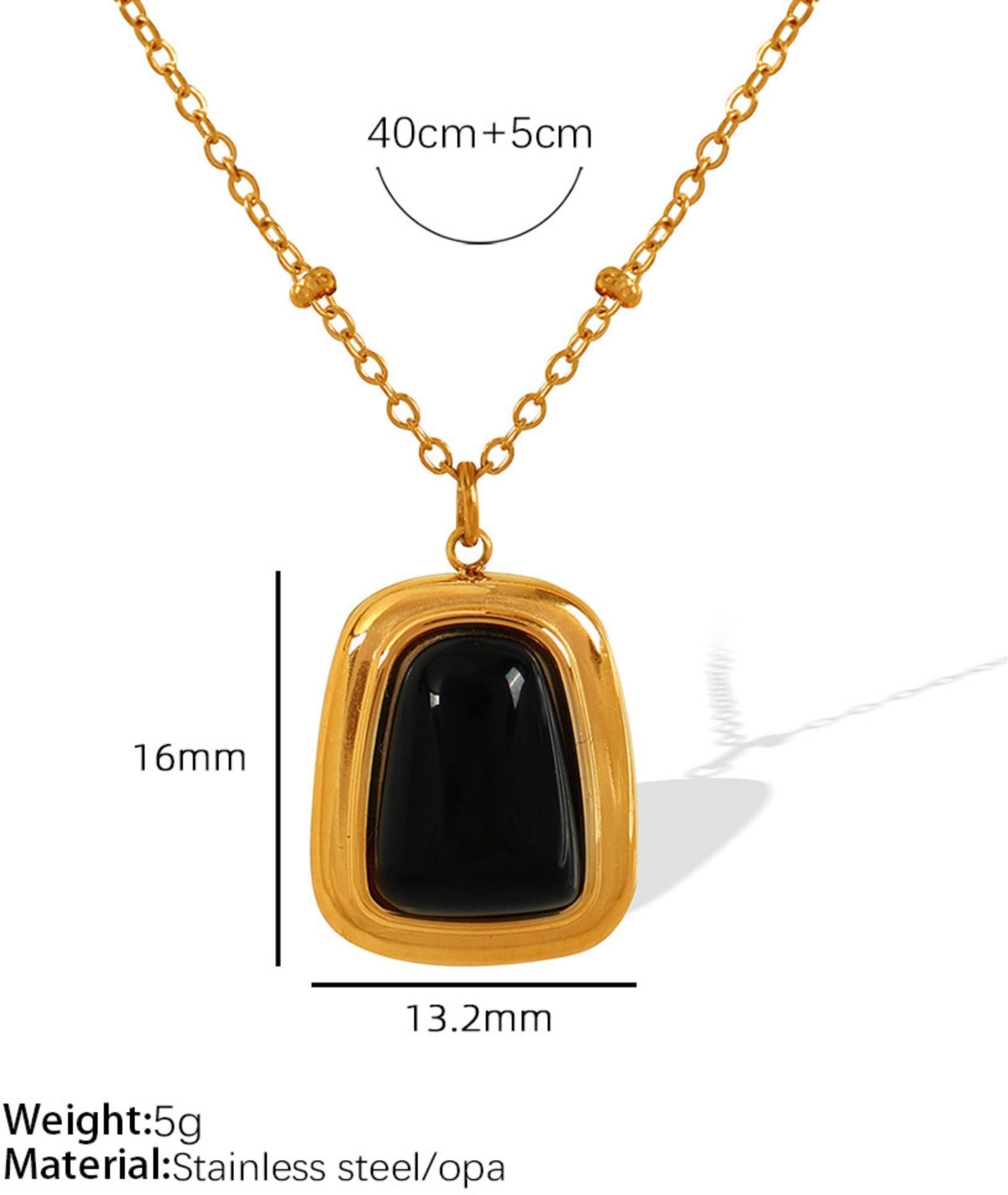 MYKI Snazzy Stainless Steel Pendant (MK847G-SSYI)
