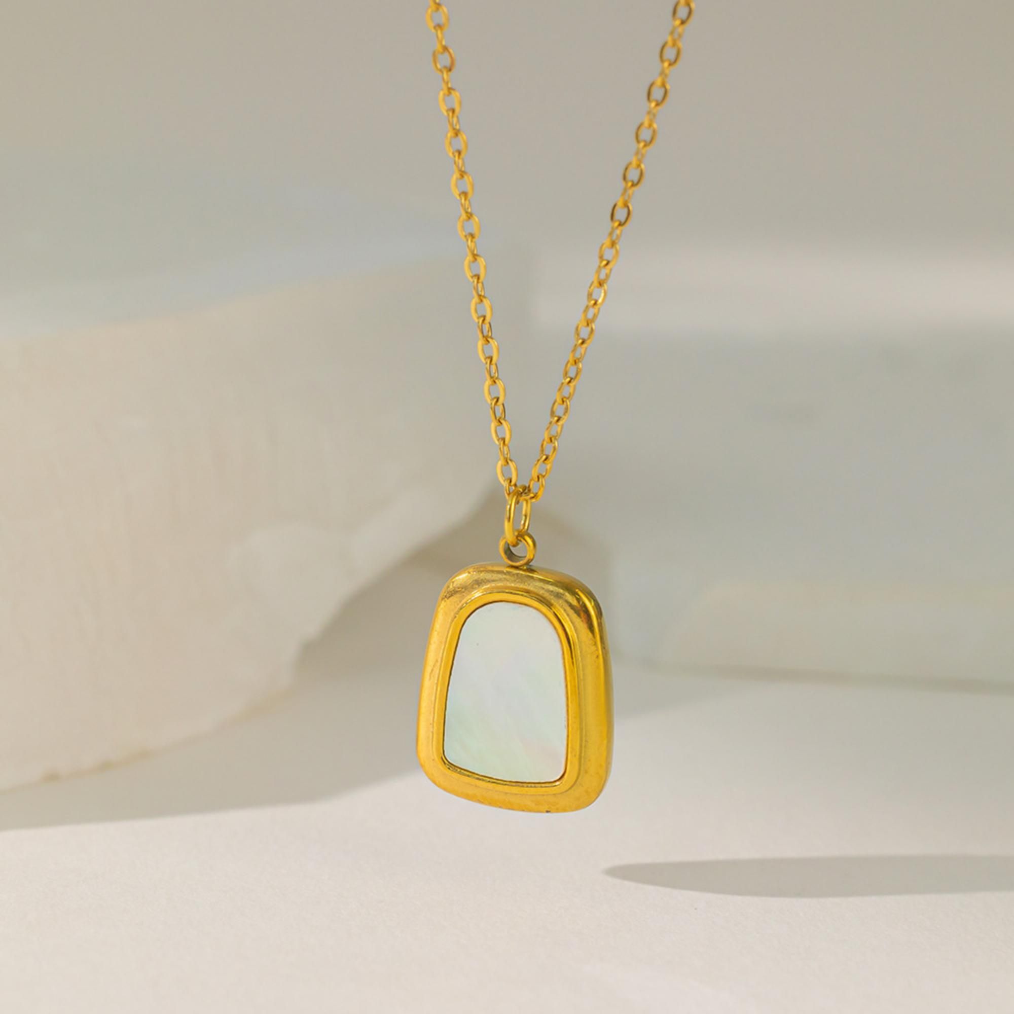 MYKI Snazzy Stainless Steel Pendant (MK847G-SSYI)