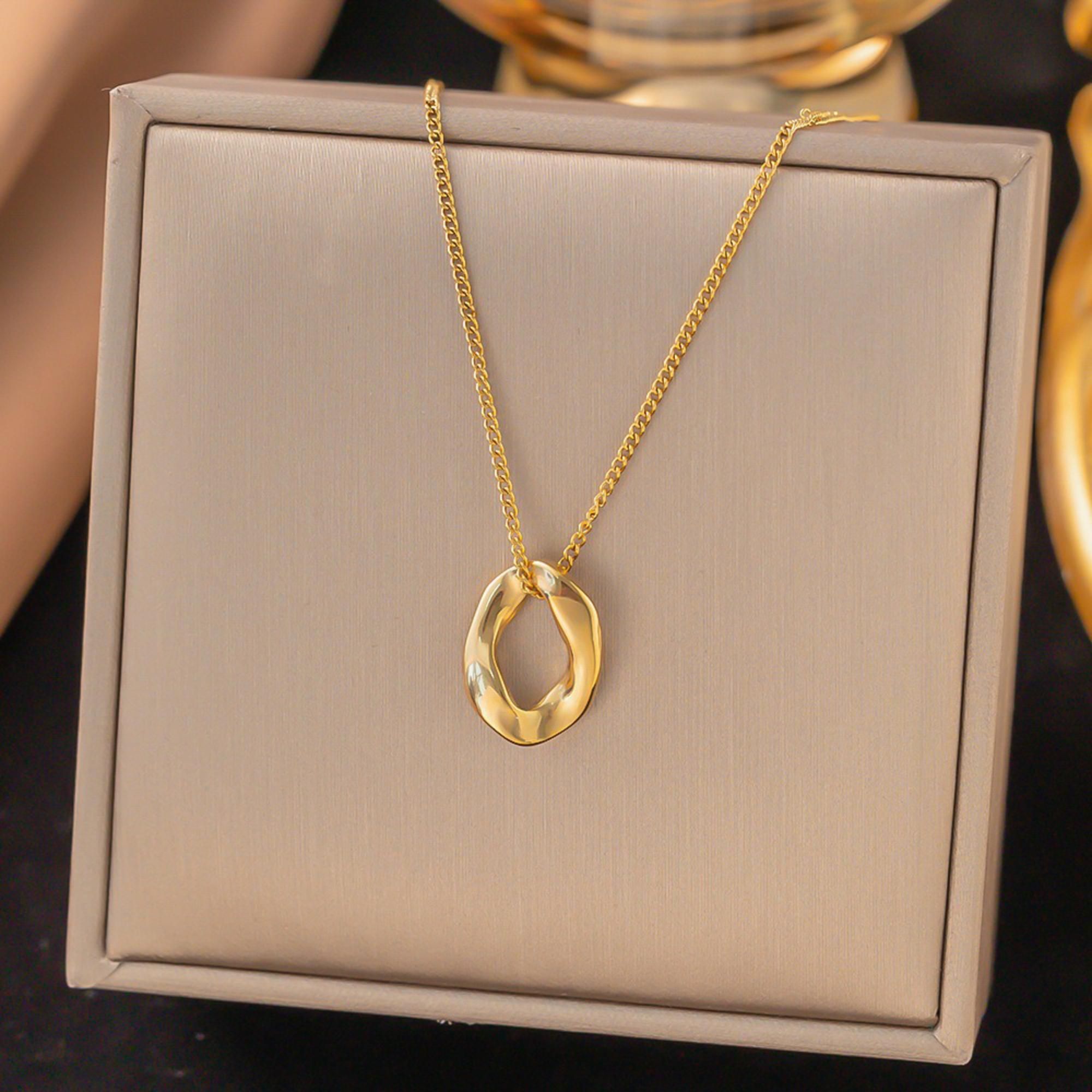 MYKI Nubile Stainless Steel Pendant (MK853G-SSYI)