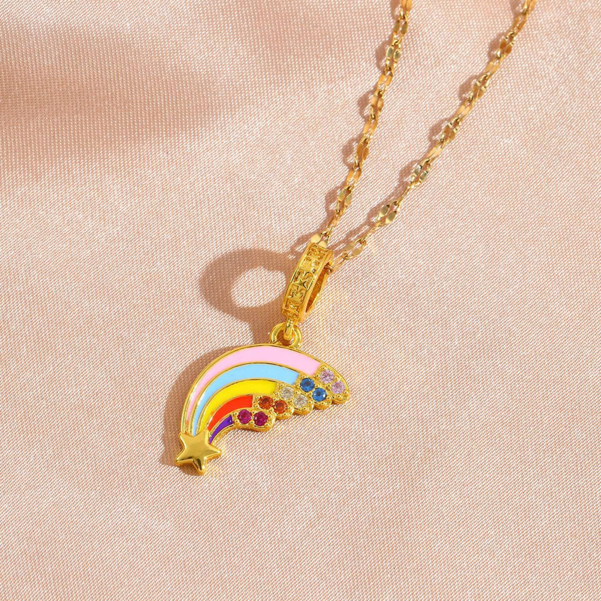 MYKI Prettyish Stainless Steel Pendant (MK855G-SSYI)
