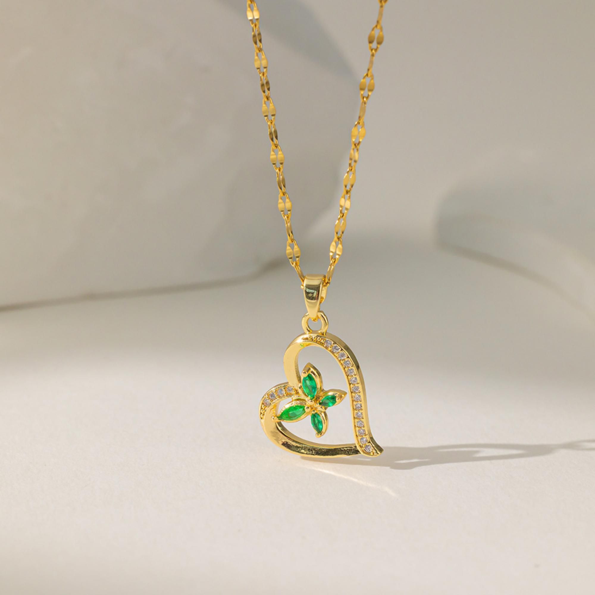MYKI Splashy Stainless Steel Pendant (MK857G-SSYI)