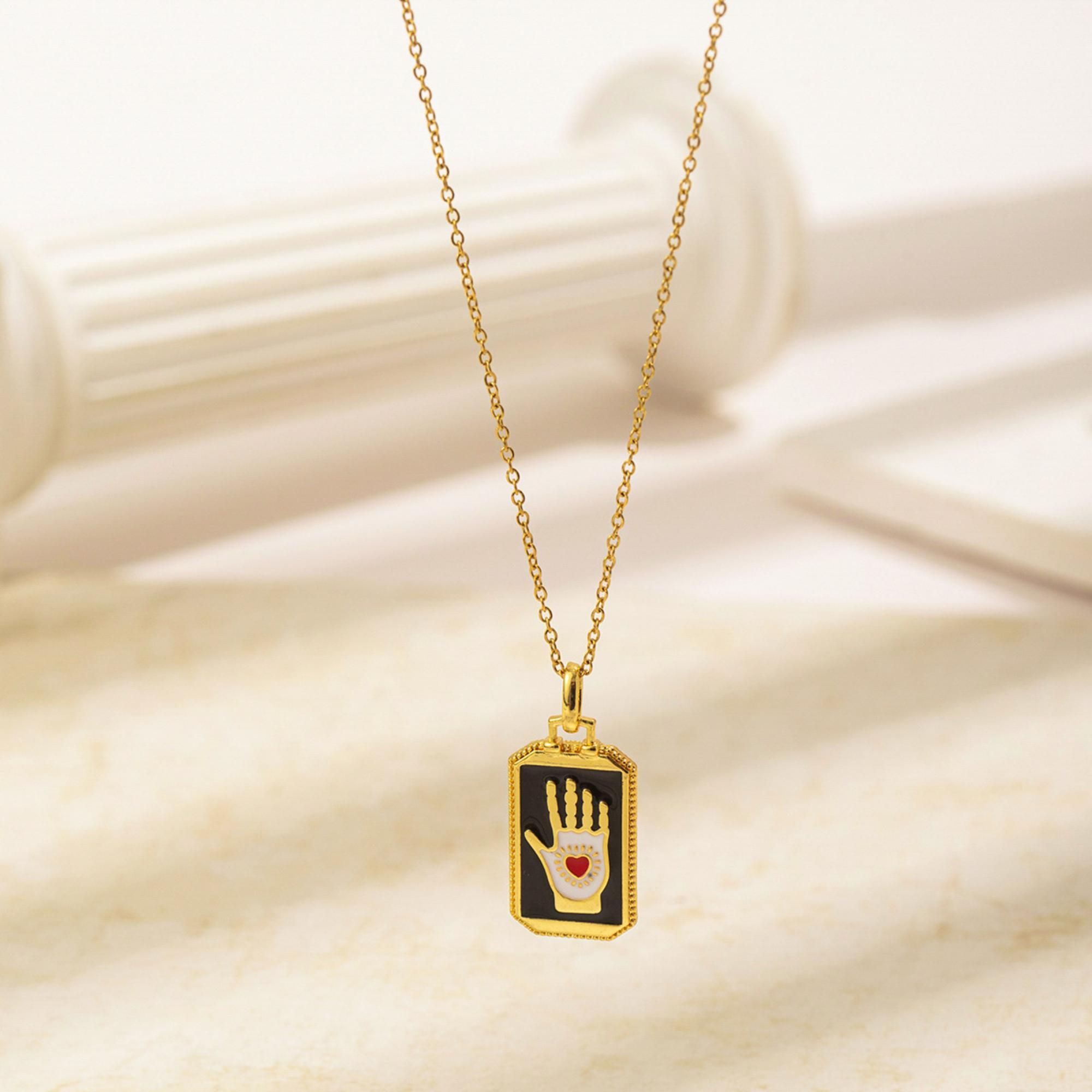 MYKI Dollish Stainless Steel Pendant (MK861G-SSYI)