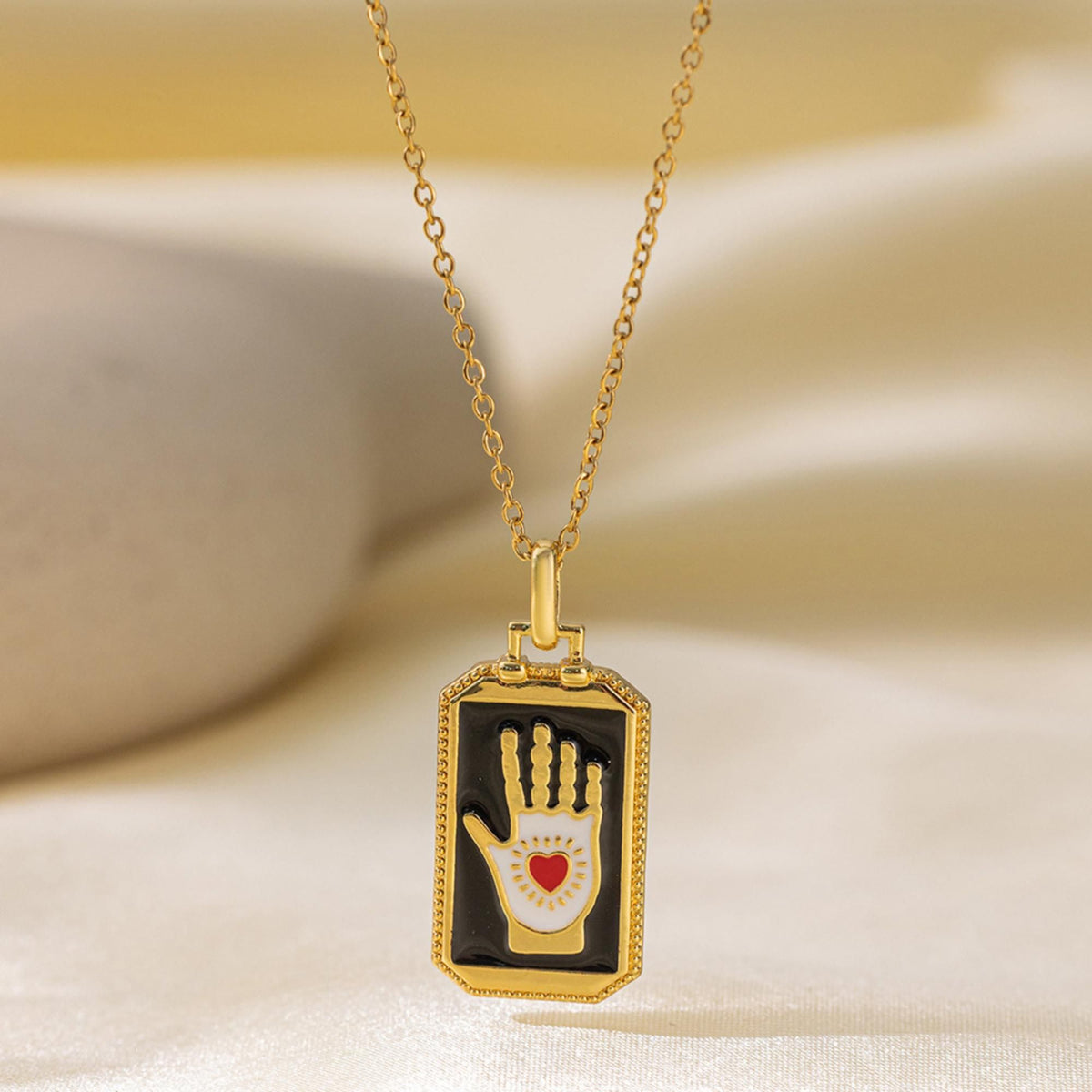 MYKI Dollish Stainless Steel Pendant (MK861G-SSYI)