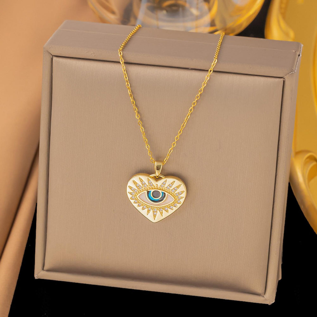 MYKI Telegenic Stainless Steel Pendant (MK864G-SSYI)