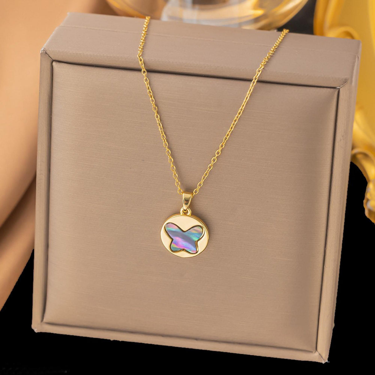 MYKI Gorgeous Stainless Steel Pendant (MK868G-SSYI)
