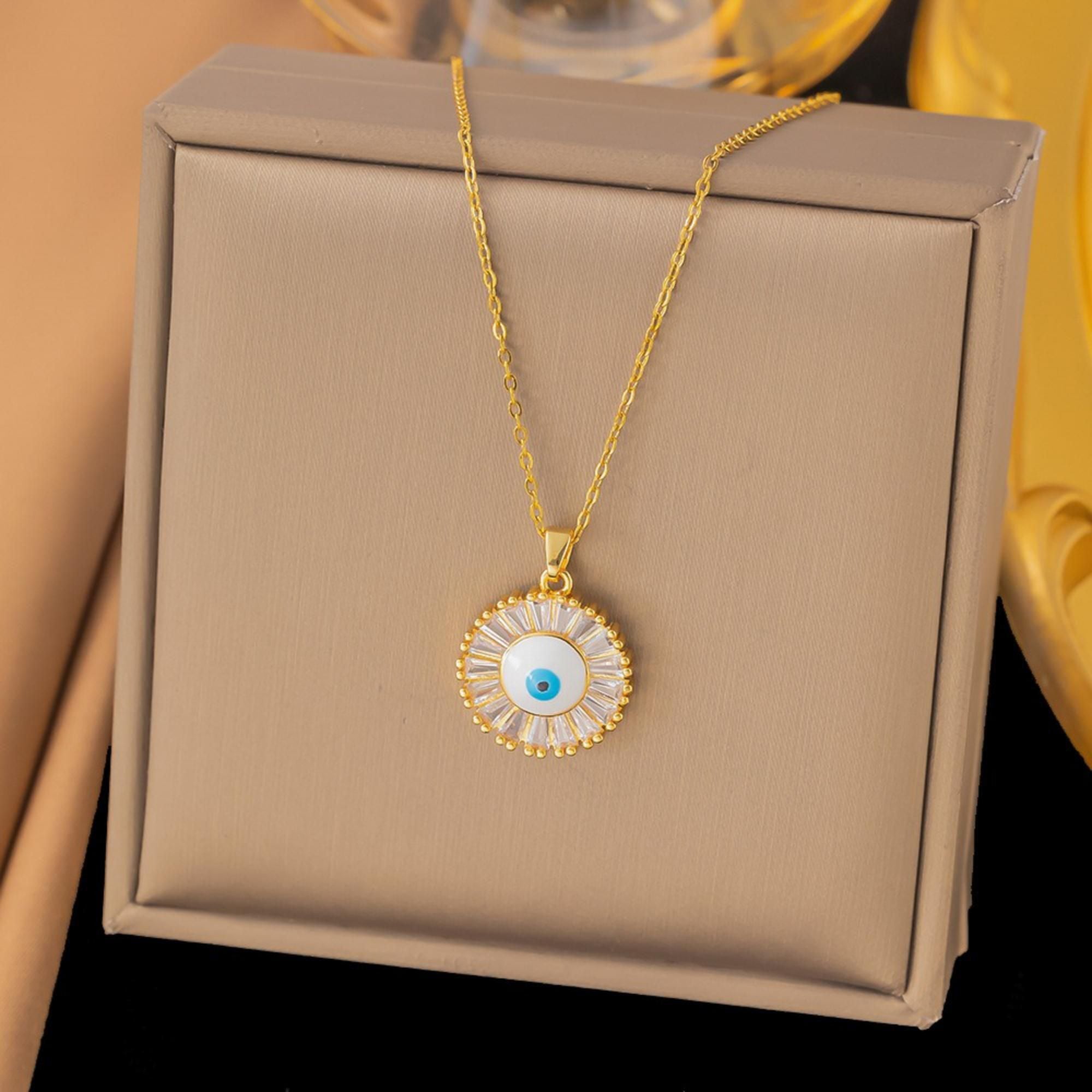 MYKI Engaging Stainless Steel Pendant (MK876G-SSYI)