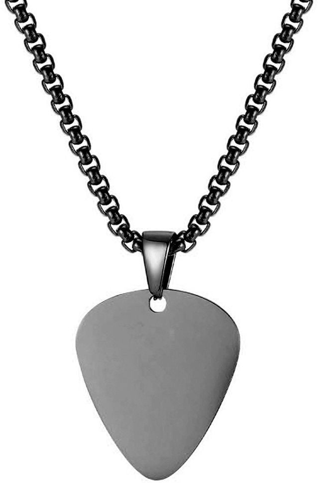 MYKI Anti-Tarnish Guitar Pick Pendant (MKMC117-MPC)